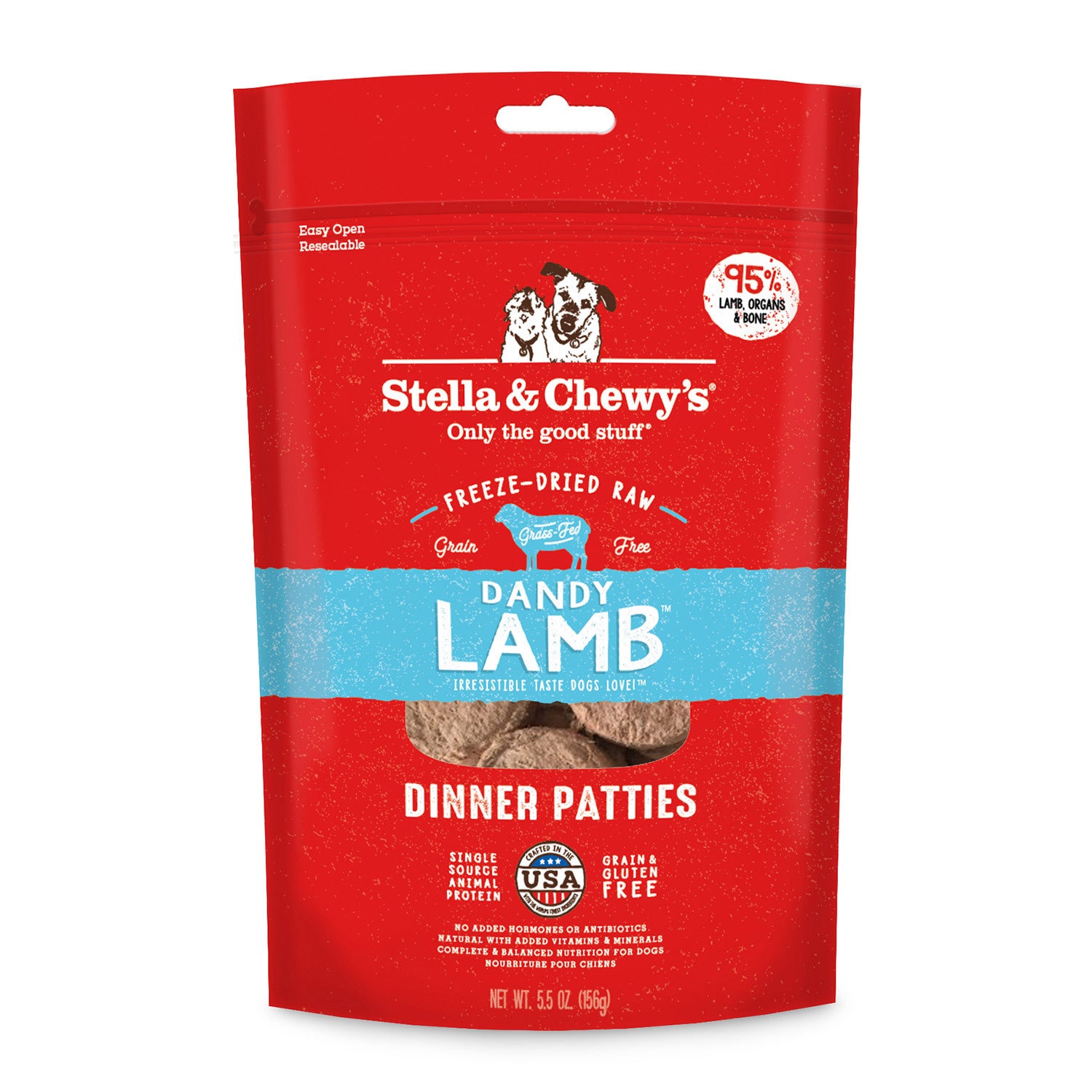 Stella & Chewy's Freeze-Dried Lamb Dinner Patties