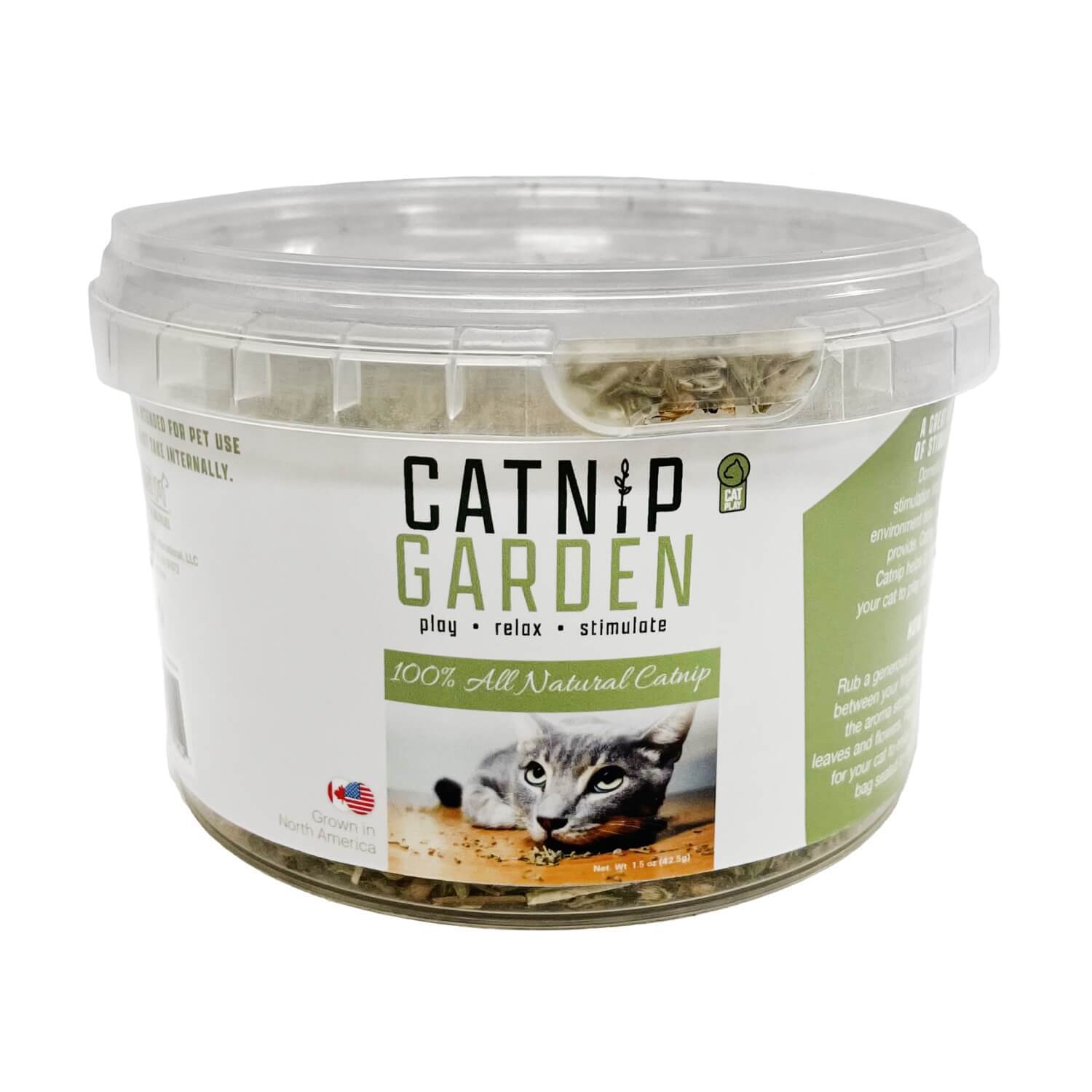Multipet Catnip Garden All Natural Catnip Cup, 1.5Oz