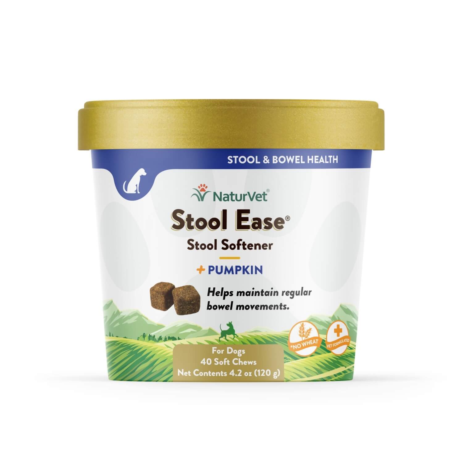 Naturvet Stool Ease Stool Softener Soft Chews For Dogs