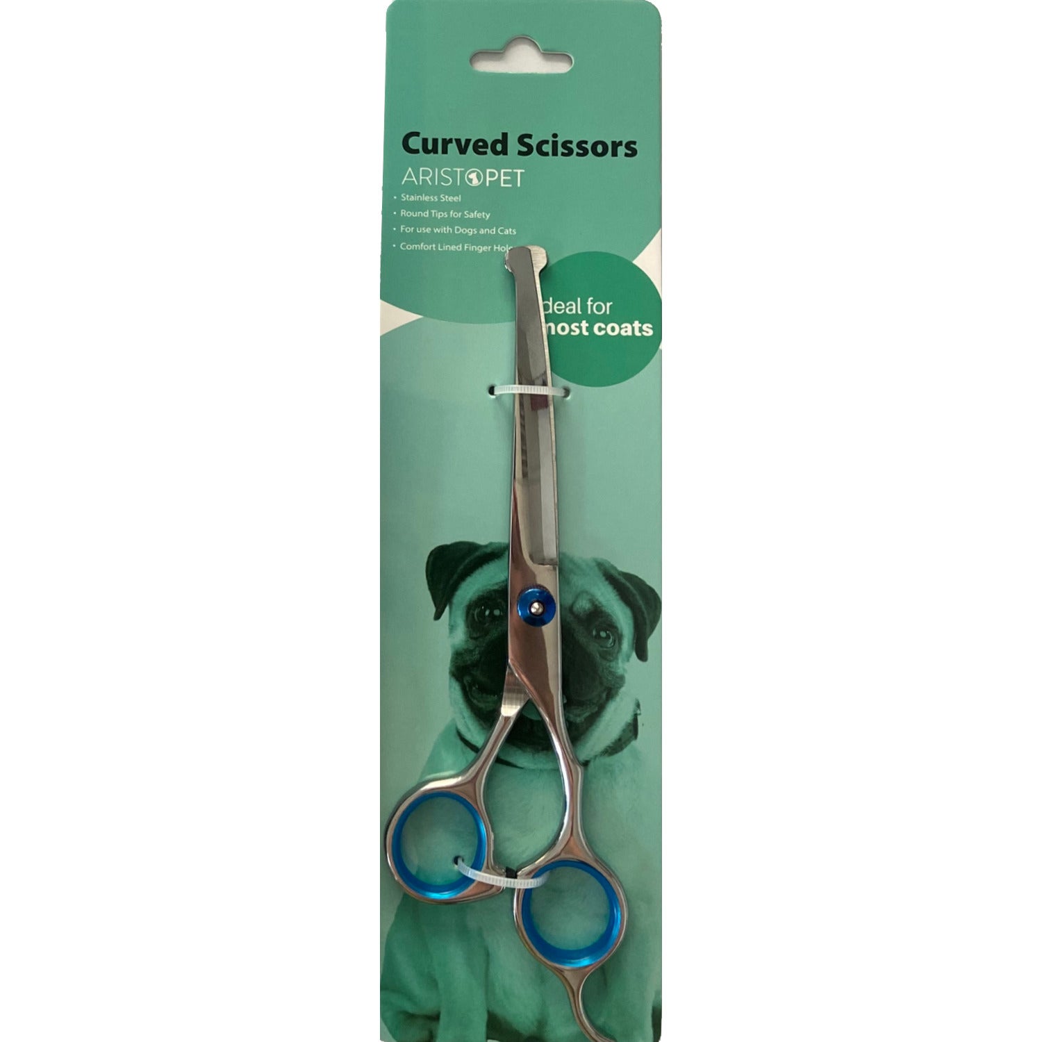 Aristopet Curved Scissors Dog Grooming Tool