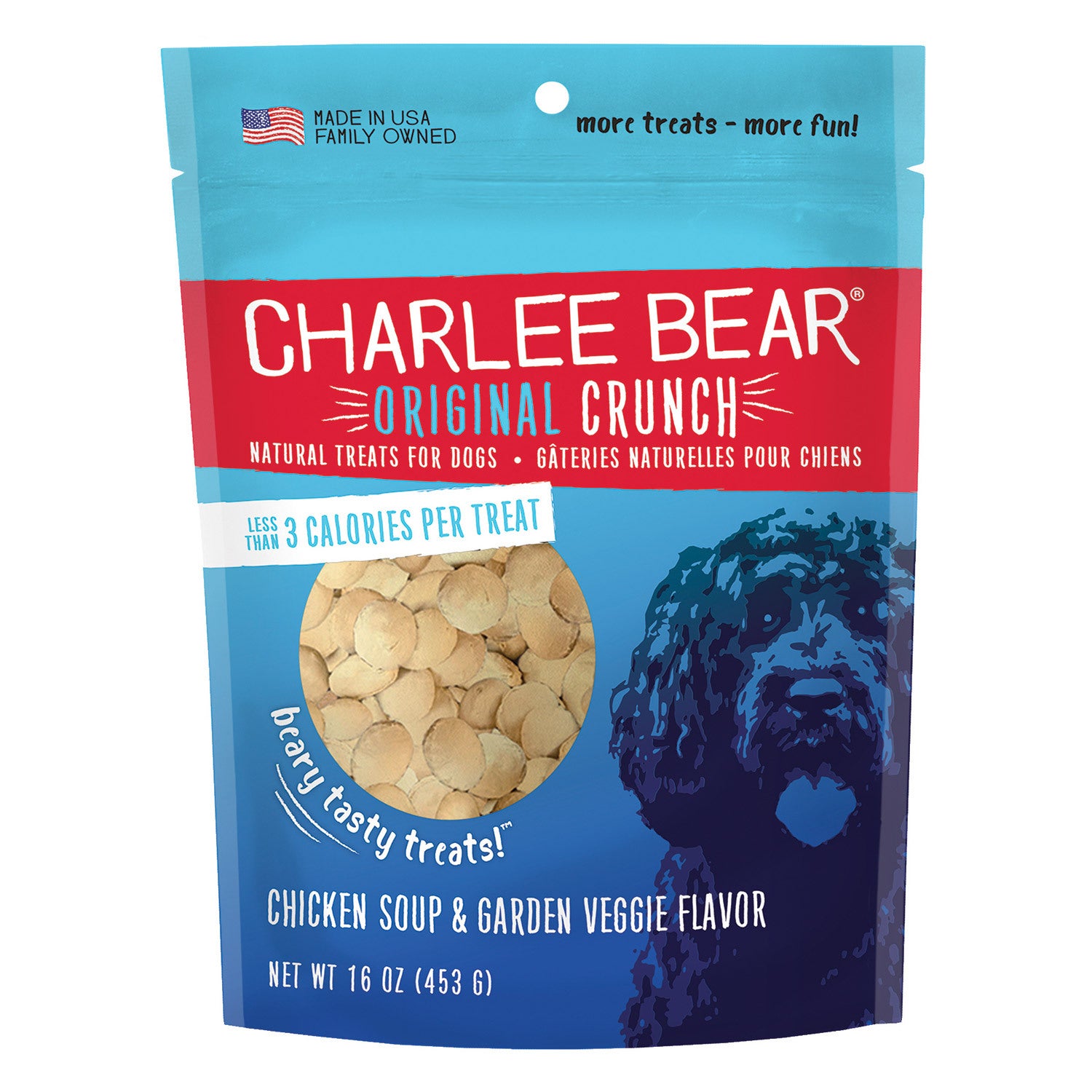 Charlee Bear Chicken Soup & Garden Veggie Flavor Dog Treat