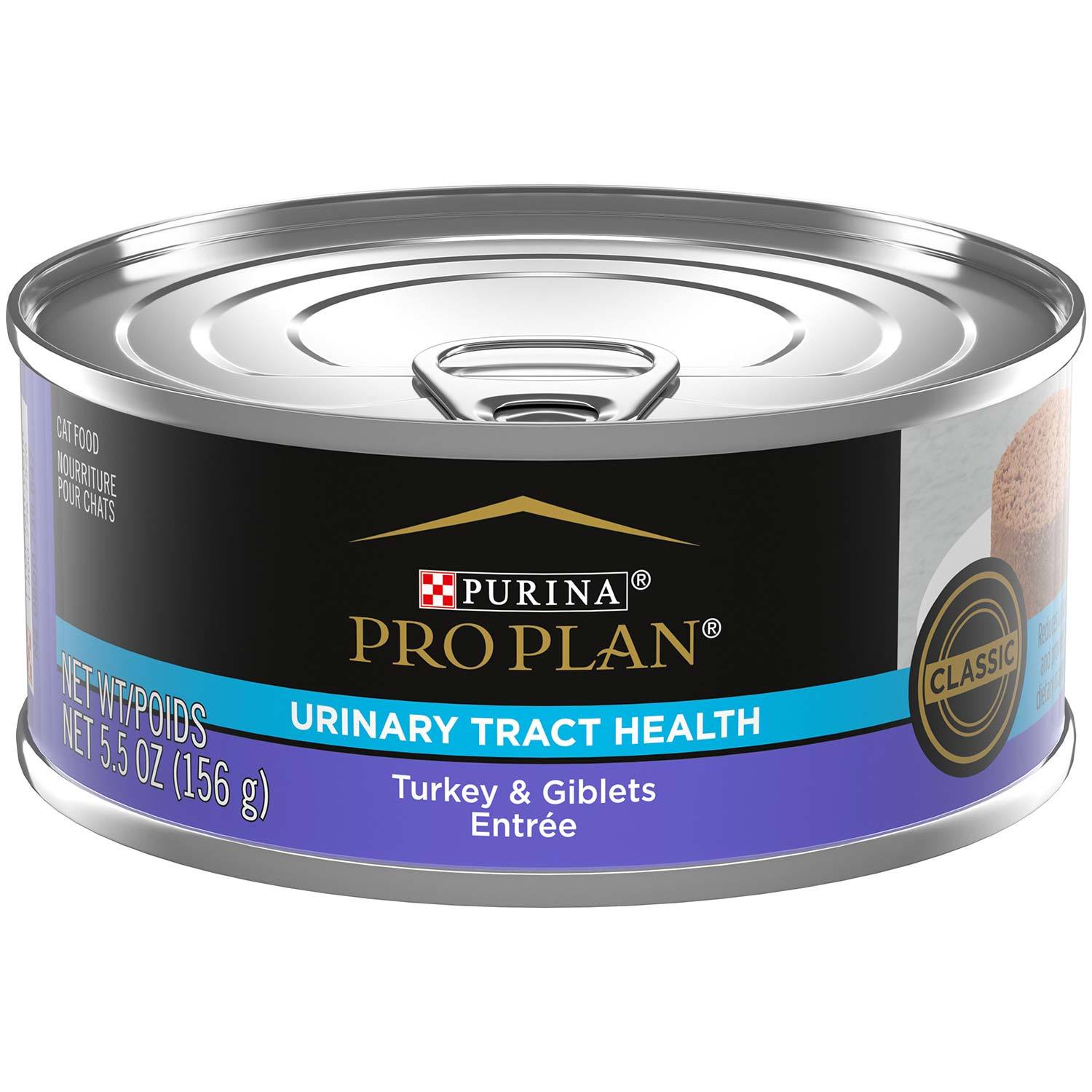 Purina Pro Plan Focus Adult Classic Urinary Tract Health Formula Turkey & Giblets Entree Cat Food