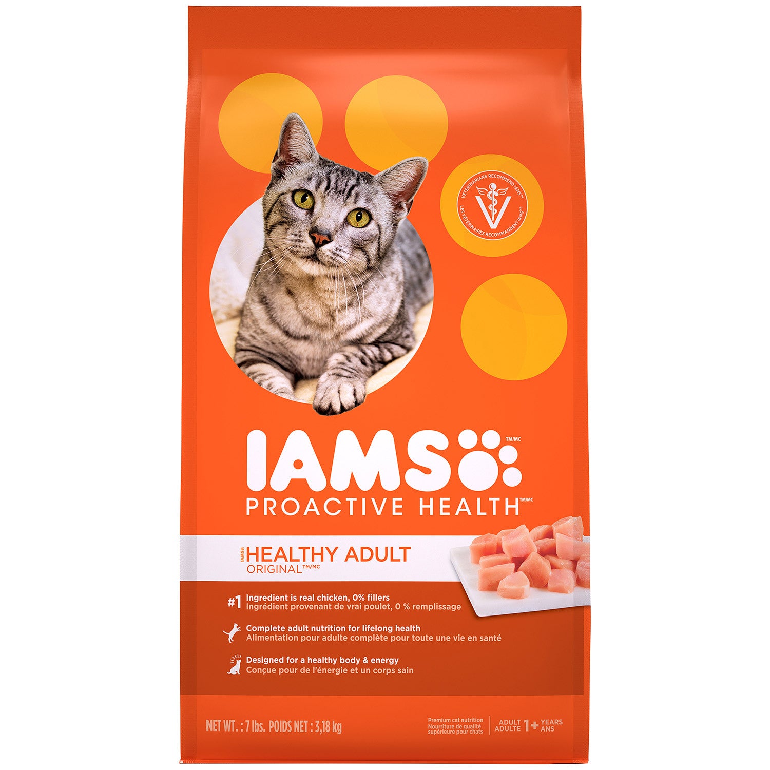 Iams Proactive Health Healthy Adult Original With Chicken Cat Food