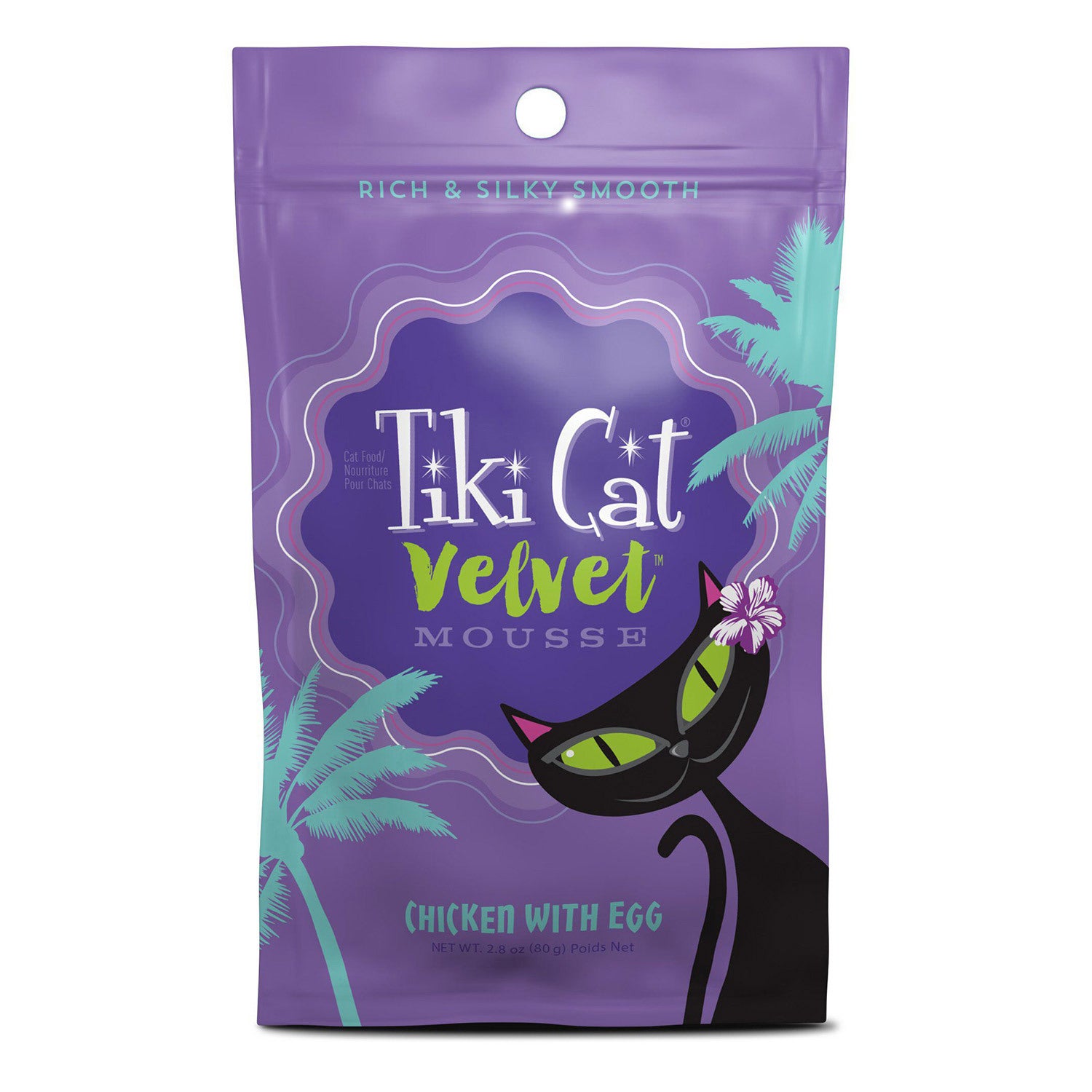 Tiki Cat Velvet Mousse Chicken With Egg Cat Food