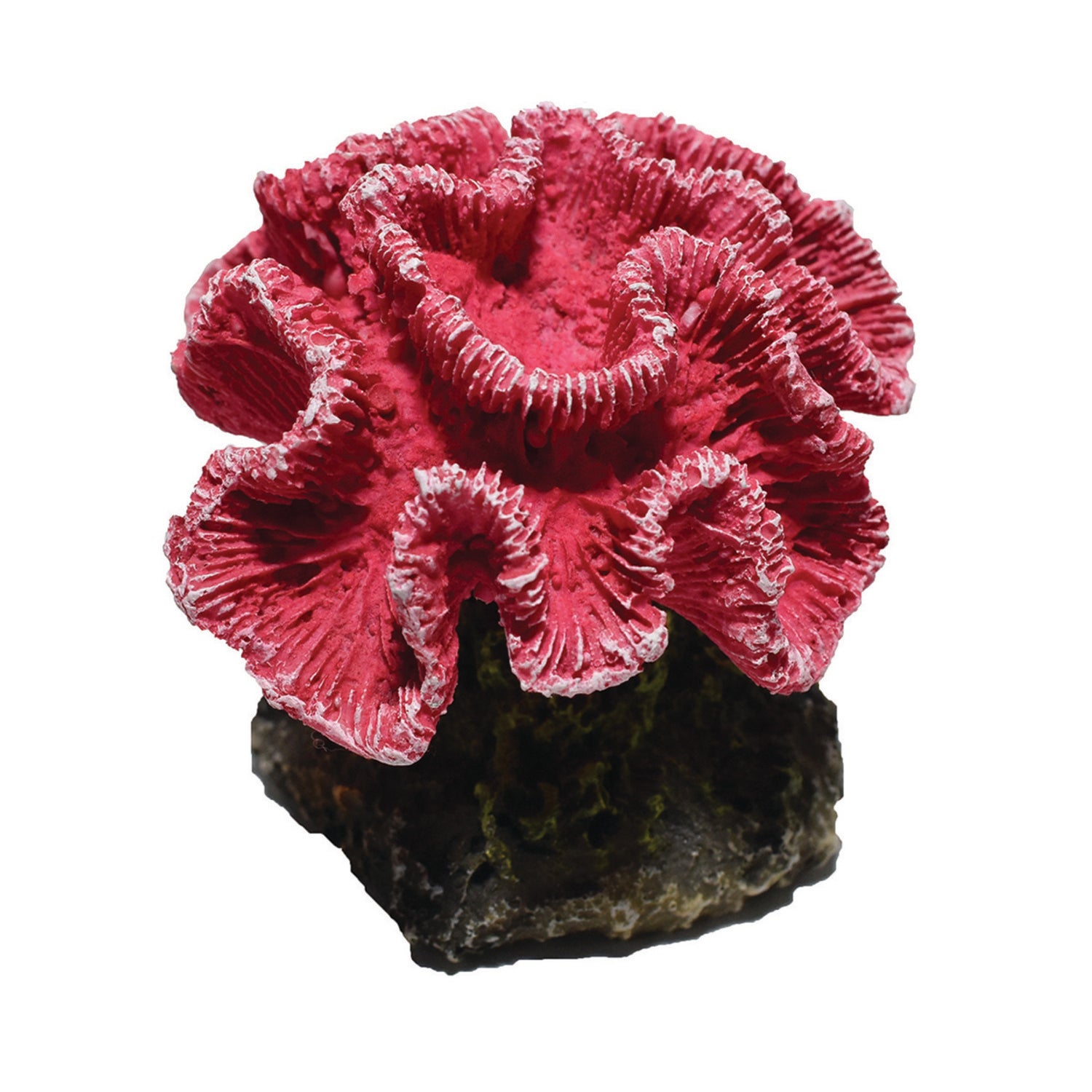 Aquarium Solutions Resin Ornament For Fish Aquariums - Pink Coral, 2.95