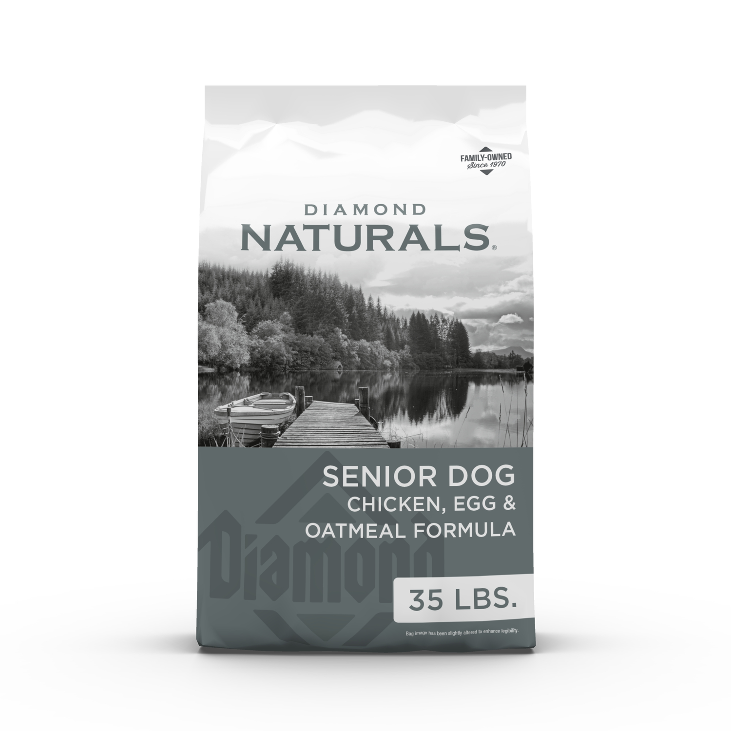 Diamond Naturals Senior Dog Chicken, Egg & Oatmeal Formula Dry Dog Food, 35 Lb.