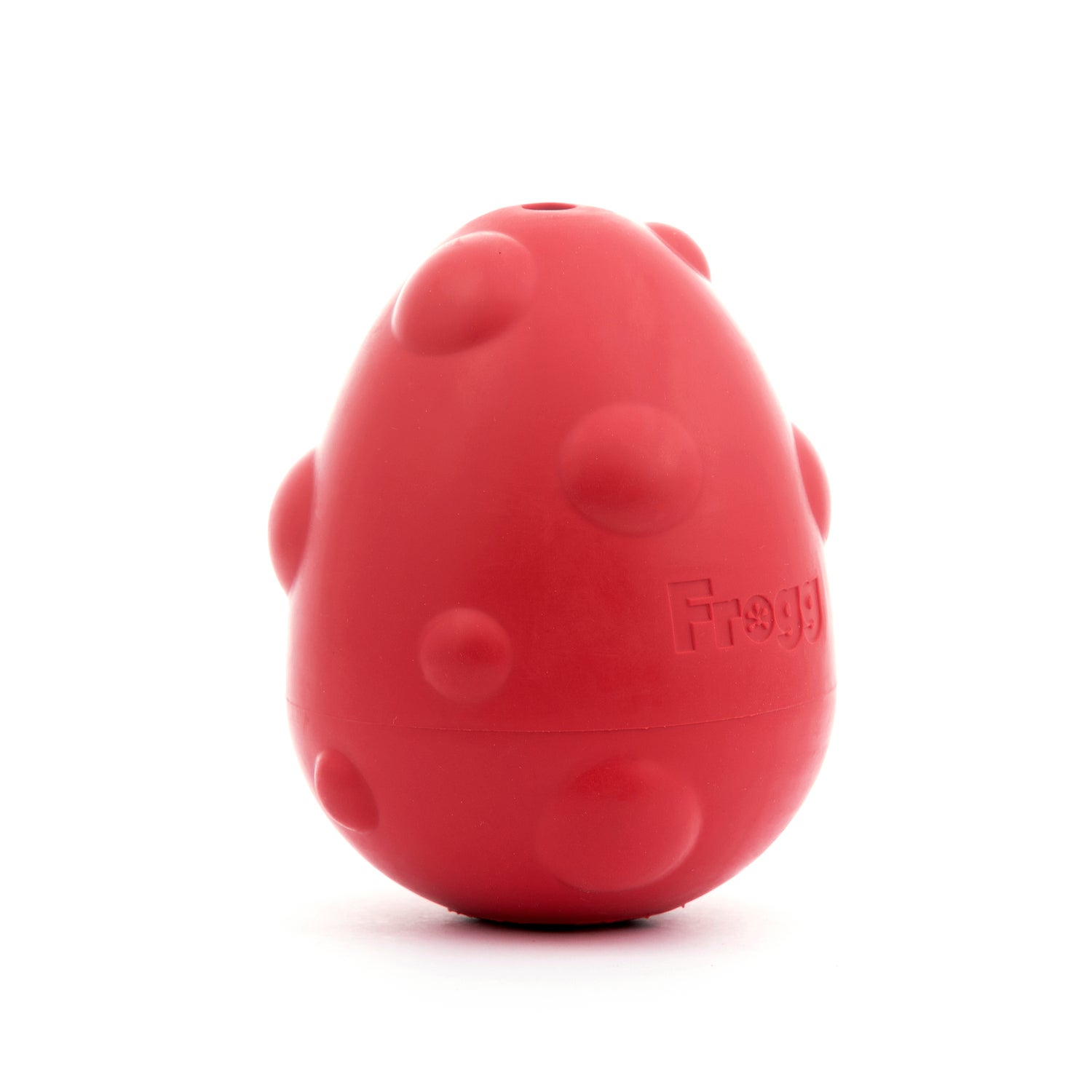 Frogg Egg Interactive Treat Dispensing Rubber Dog Toy, Medium