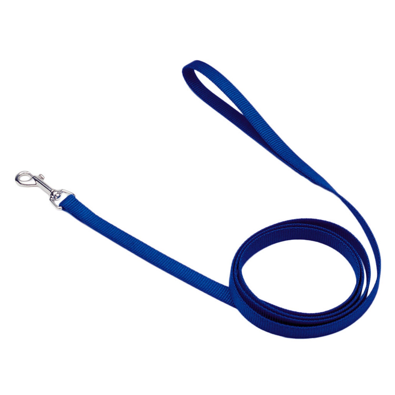Coastal Pet Products Single-Ply Nylon Dog Leash 5/8 - Blue