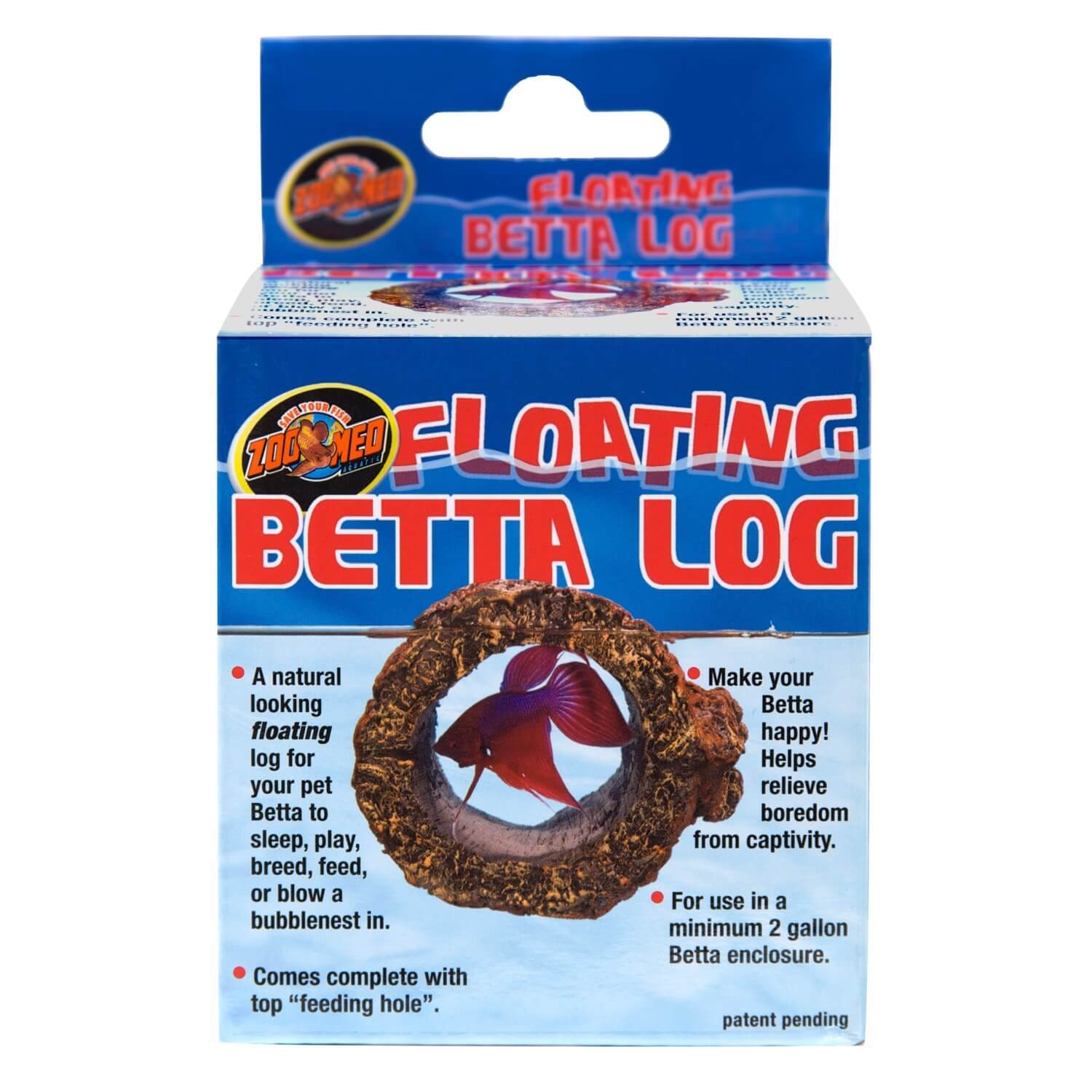 Zoo Med Floating Betta Log Aquarium Ornament