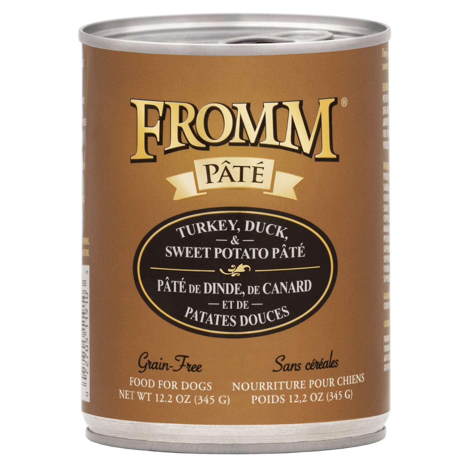 Fromm Pâté Turkey, Duck, & Sweet Potato Pâté Food For Dogs 12.2 Oz