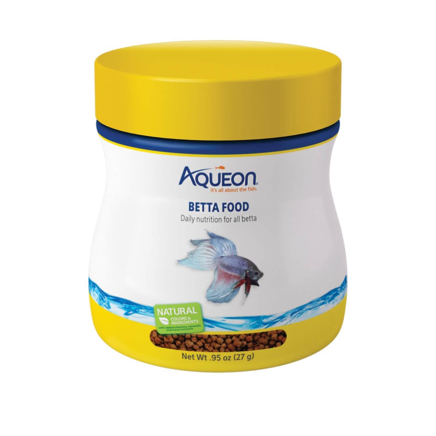 Aqueon Floating Pellet Betta Fish Food
