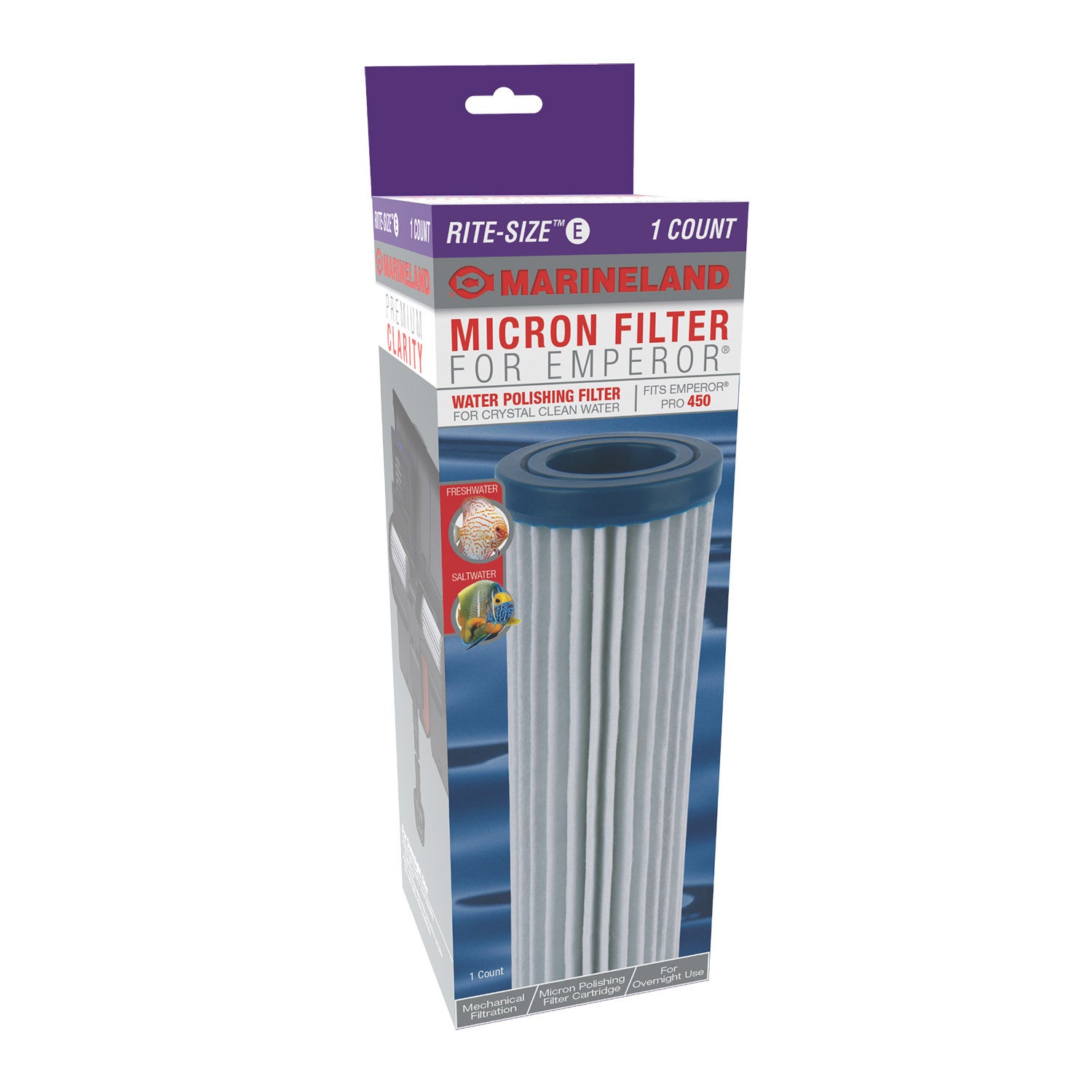 Marineland Micron Filter For Emperor Rite-Size E