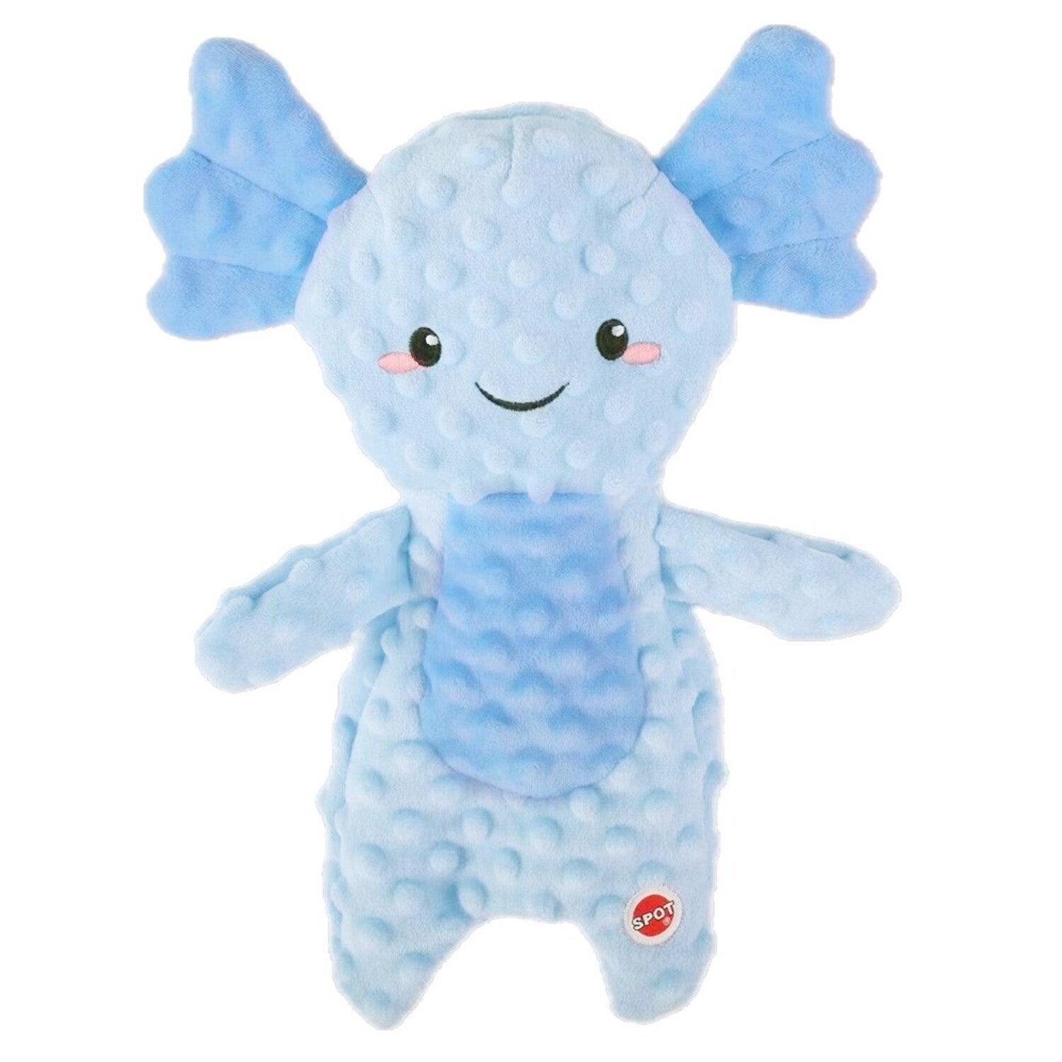 Spot Axolotl Plush Squeaky Stuffing-Free Dog Toy, 14, Assorted Colors