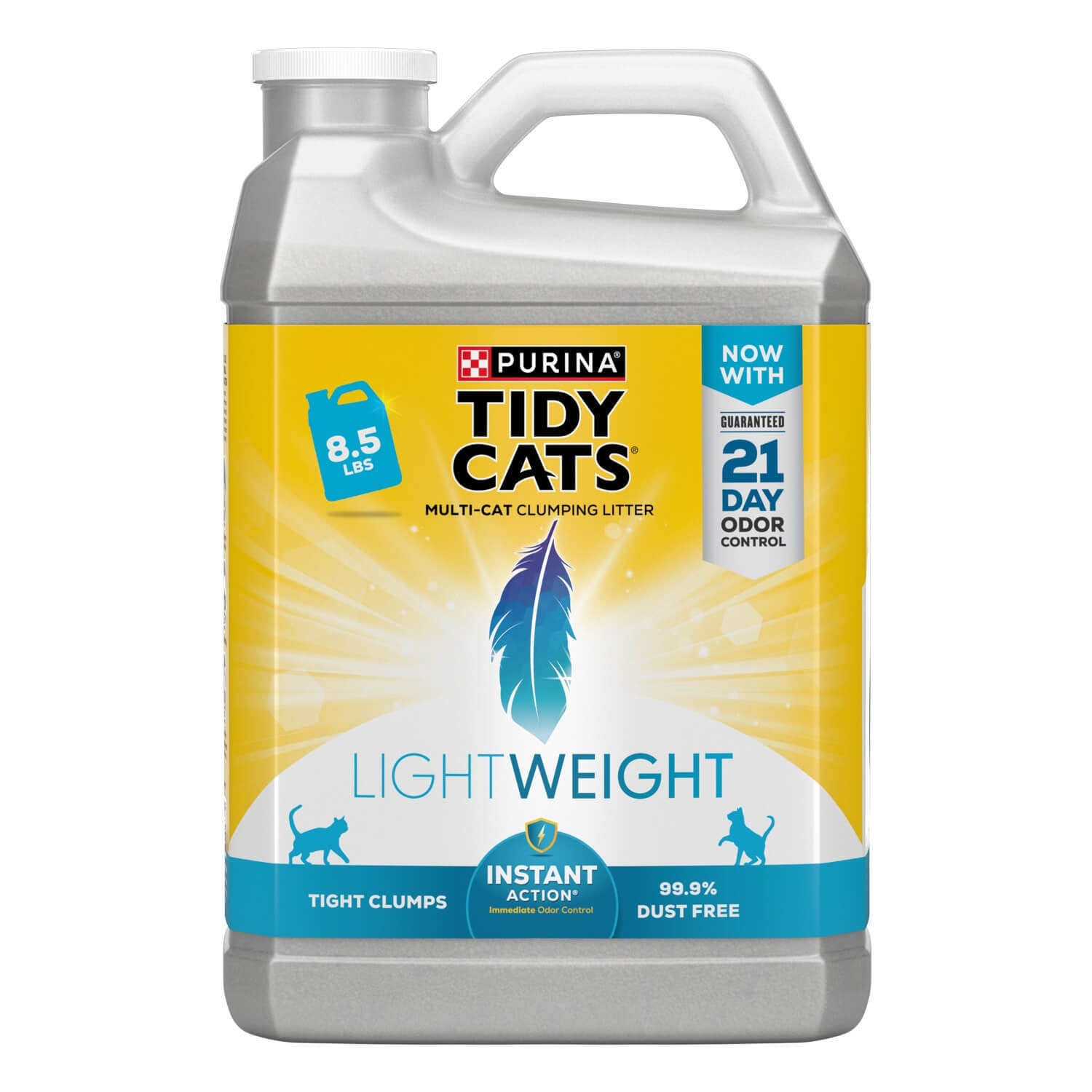 Tidy Cats Lightweight, Low Dust, Clumping, Odor Control Instant Action Cat Litter