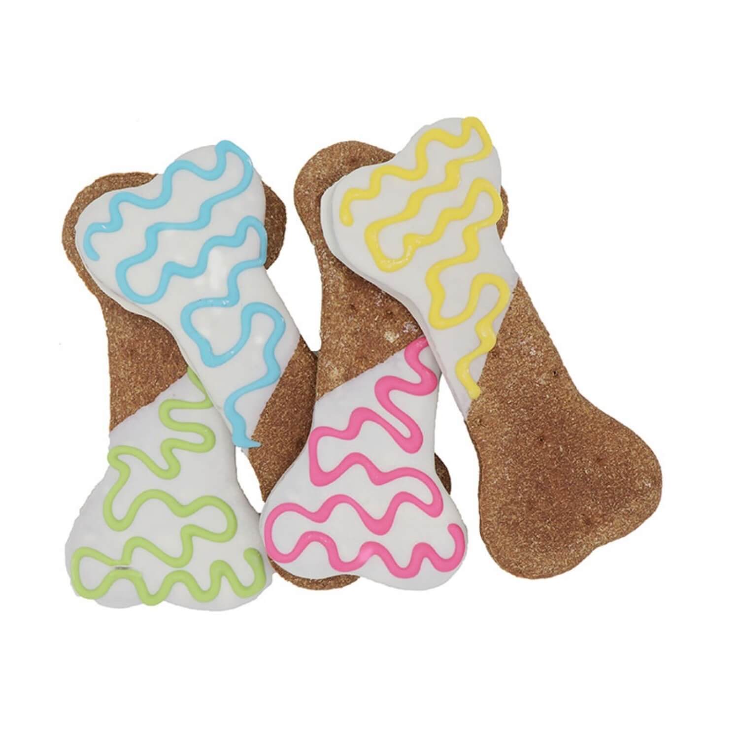 Claudia's Canine Bakery Miss Sassy Swirls Dog Treat Cookie, 1-Each, Assorted Colors