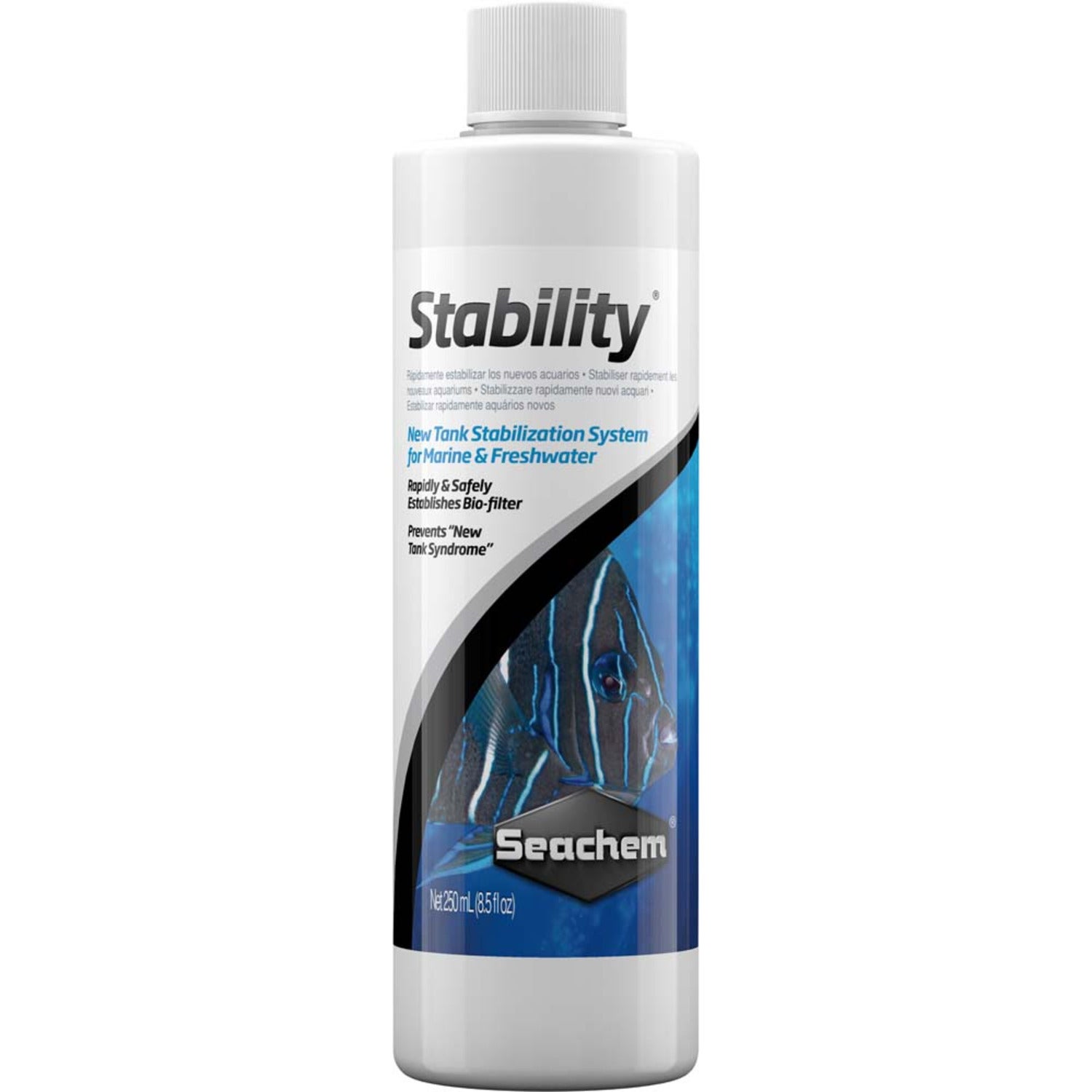 Seachem Laboratories Stability Biological Aquarium Water Conditioner, 8.5-Ounce Bottle