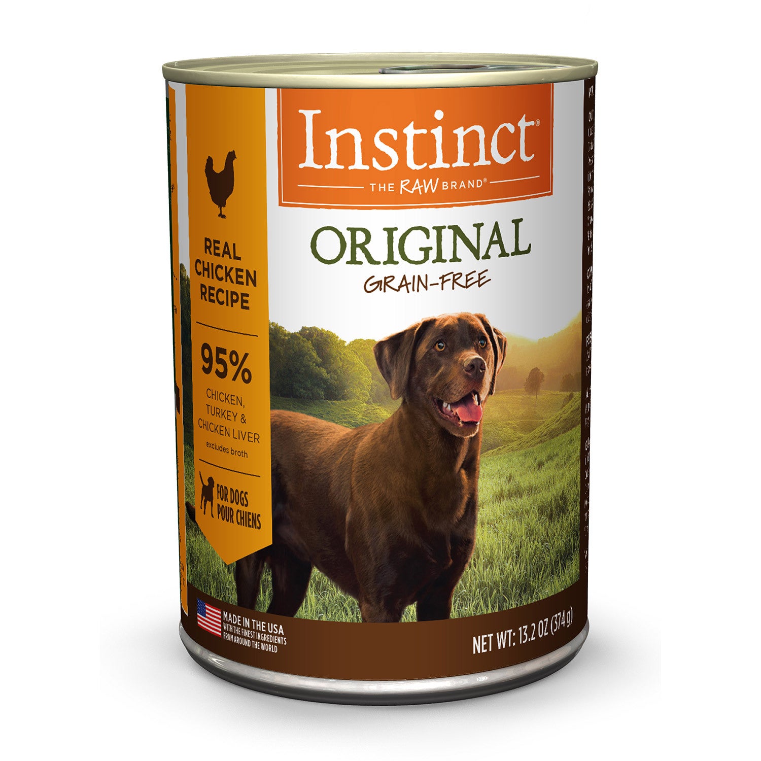 Instinct Original Grain-Free Chicken Formula Wet Dog Food, 13.2-Ounces