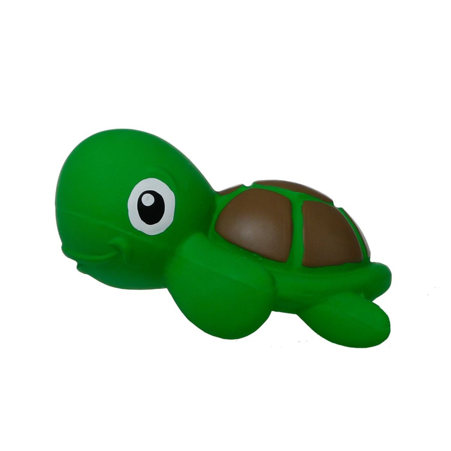 Territory Natural Rubber Turtle Squeaker Dog Toy, 5