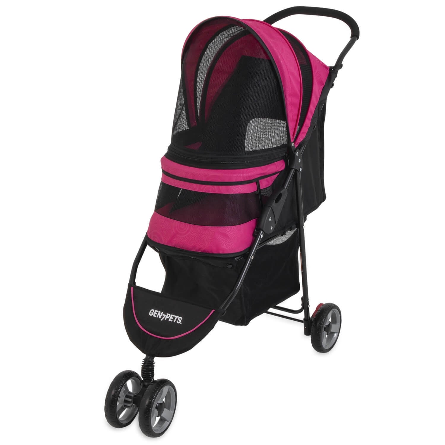 Gen7pets Regal Plus Pet Stroller, Raspberry Sorbet, 38