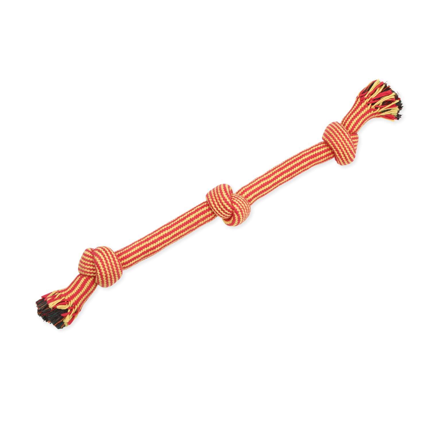 Mammoth Flossy Chew Extra 3 Knot Tug Dog Toy, Medium 20