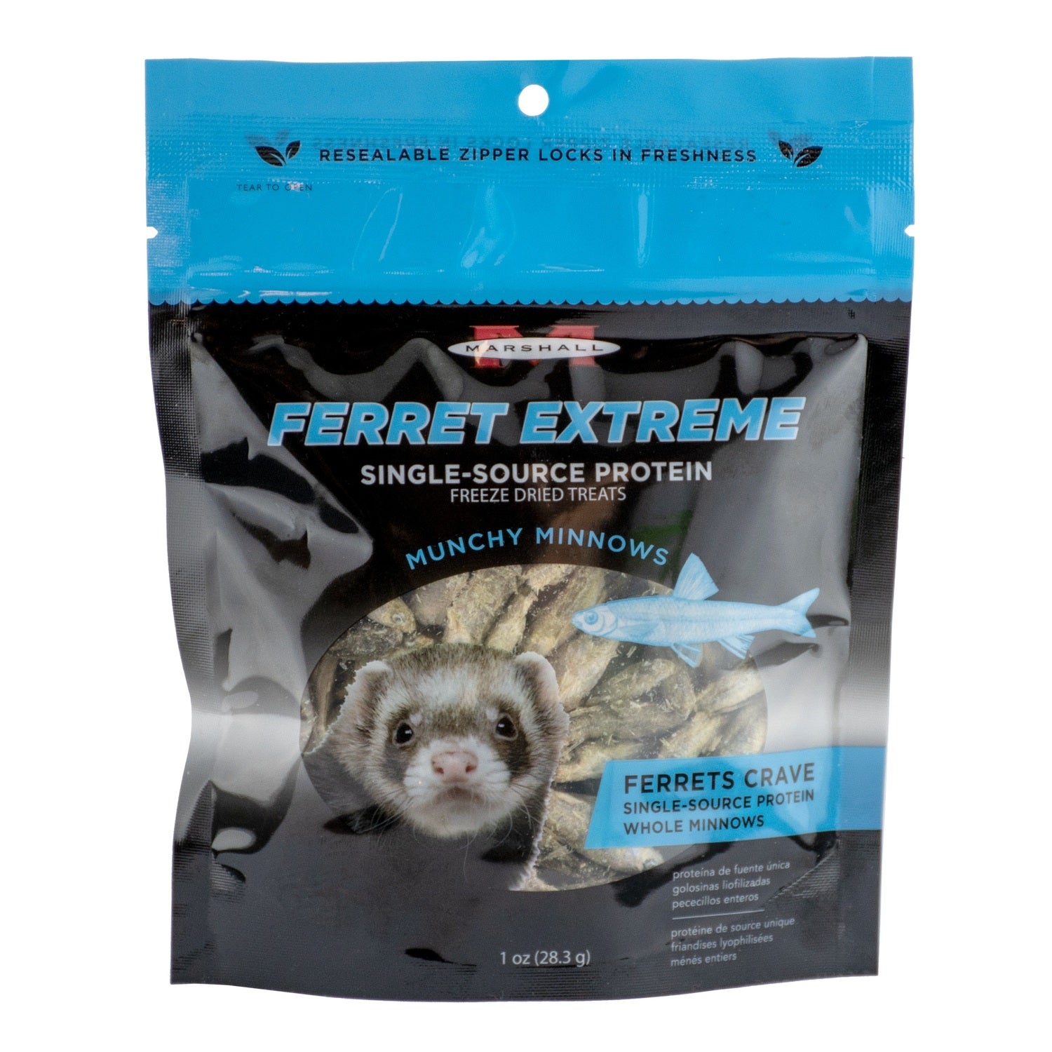 Marshall Ferret Extreme Munchy Minnows Ferret Treats