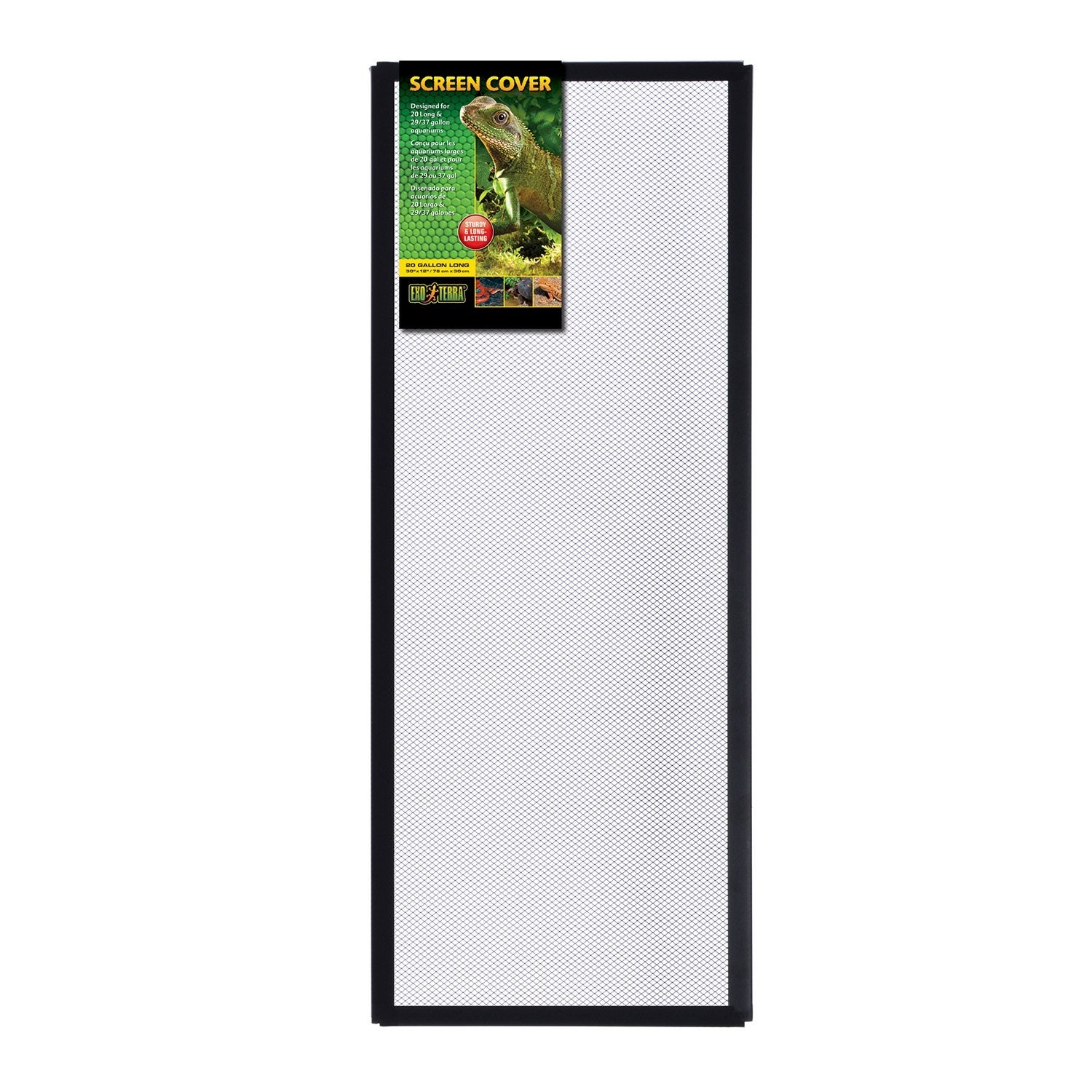Exo Terra Screen Cover 20 To 29 Gallon For Reptile Enclosures