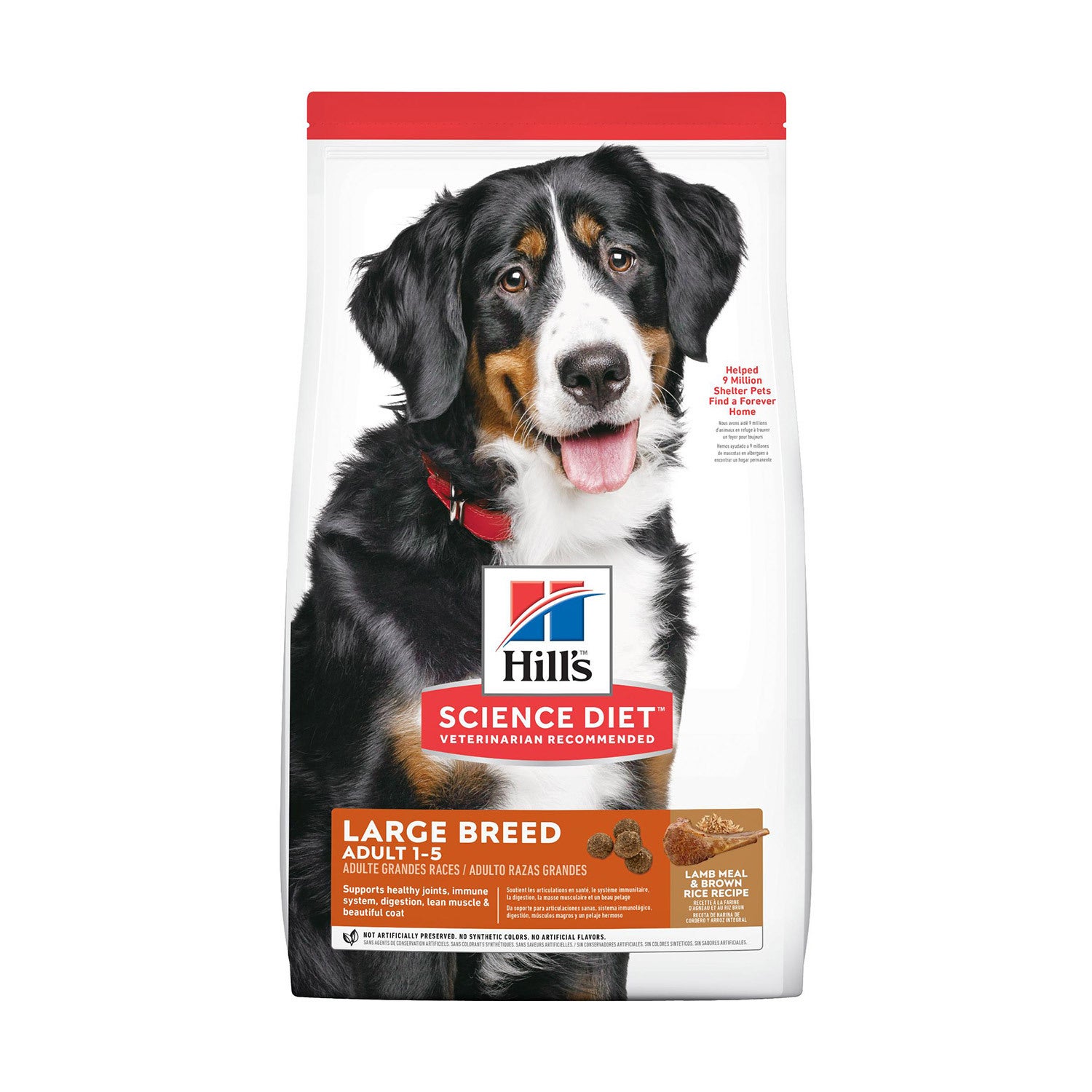 Hill's Science Diet Adult Large Breed Lamb Meal & Brown Rice Recipe Dry Dog Food