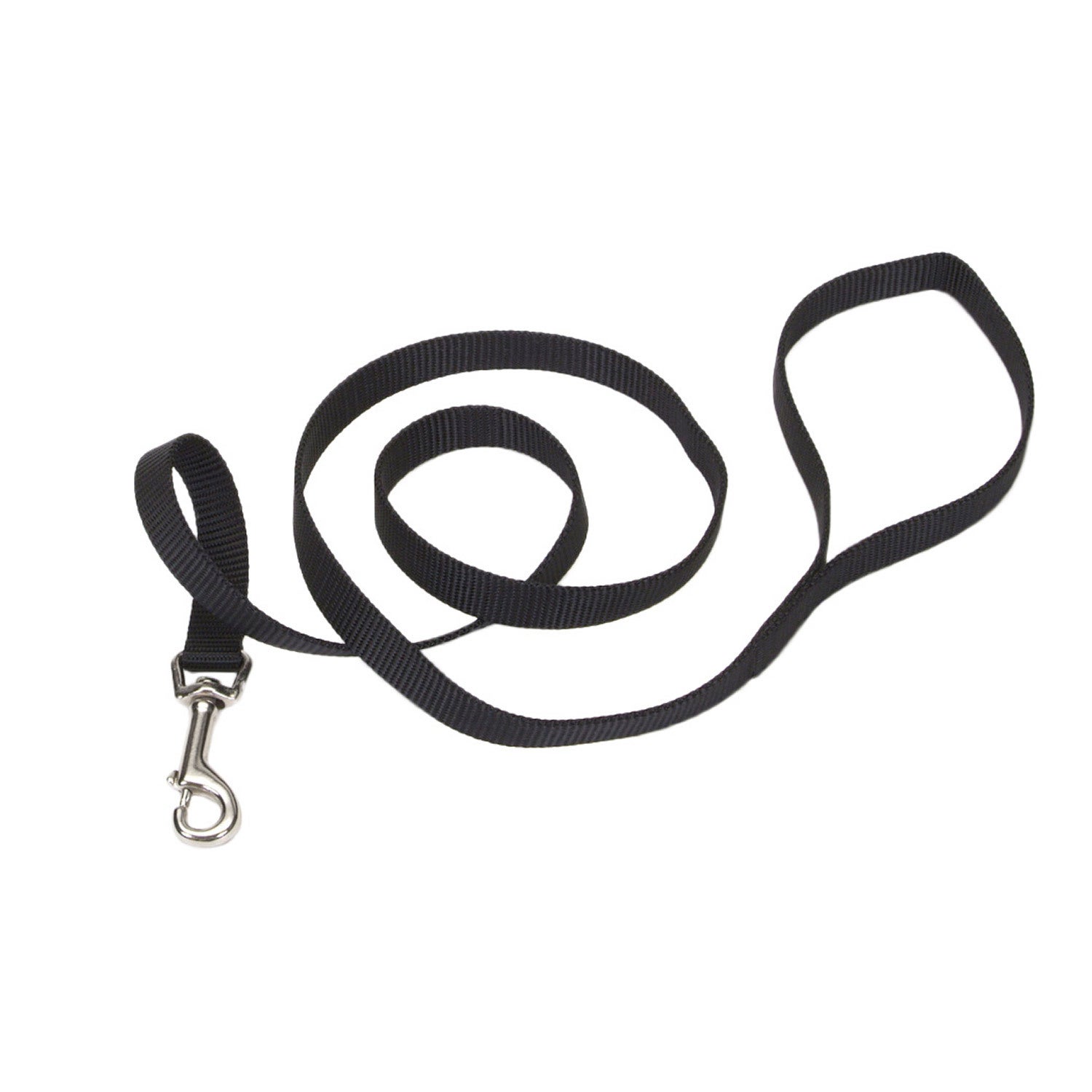 Coastal Pet Products Single-Ply Nylon Dog Leash 5/8 - Black