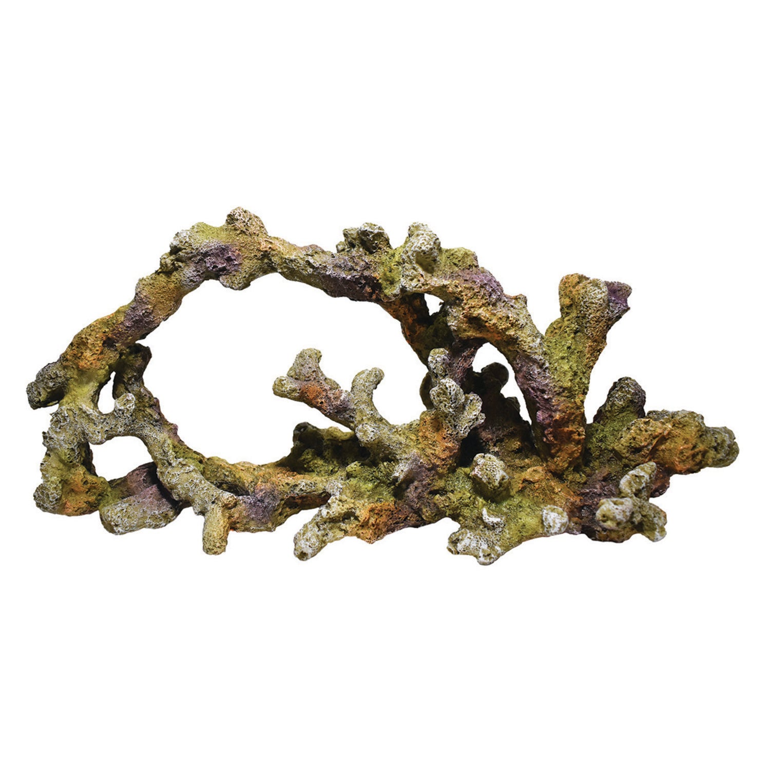 Aquarium Solutions Resin Ornament For Fish Aquariums - Marine Reef Arch, 7.09