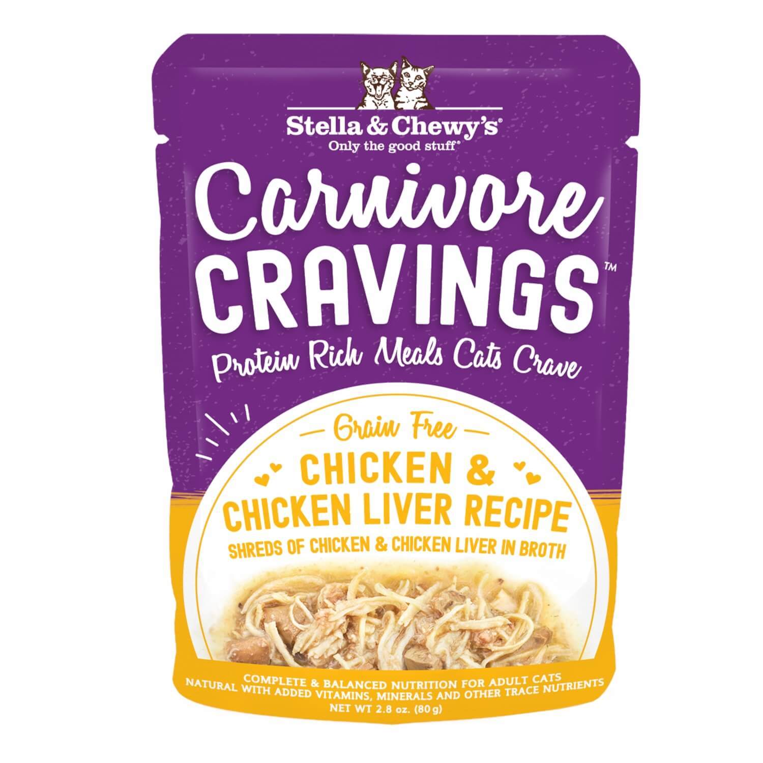 Stella & Chewy's Carnivore Cravings Chicken & Chicken Liver Recipe Cat Food