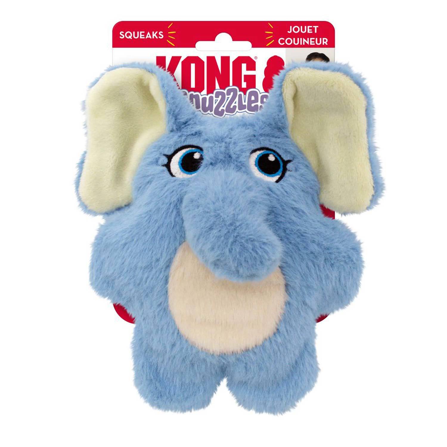 Kong Snuzzles Kiddos Elephant Dog Toy