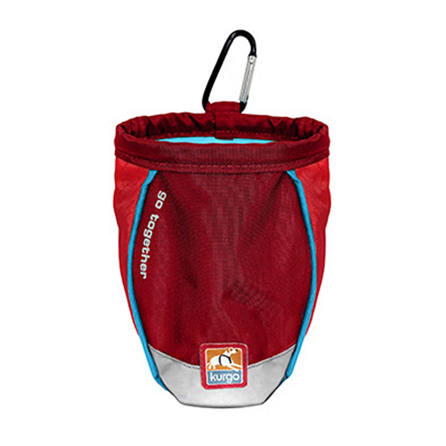 Kurgo Go Stuff It Dog Treat Bag - Chili Red
