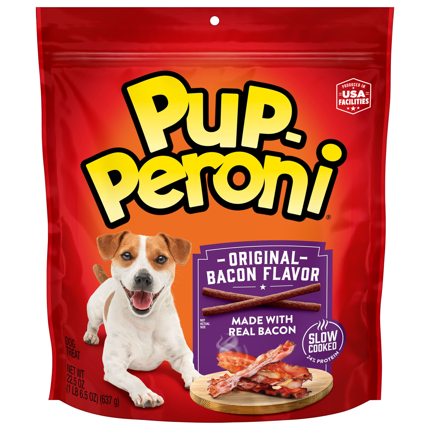 Pup-Peroni Original Bacon Flavor Soft & Chewy Dog Treats, 22.5-Oz Bag