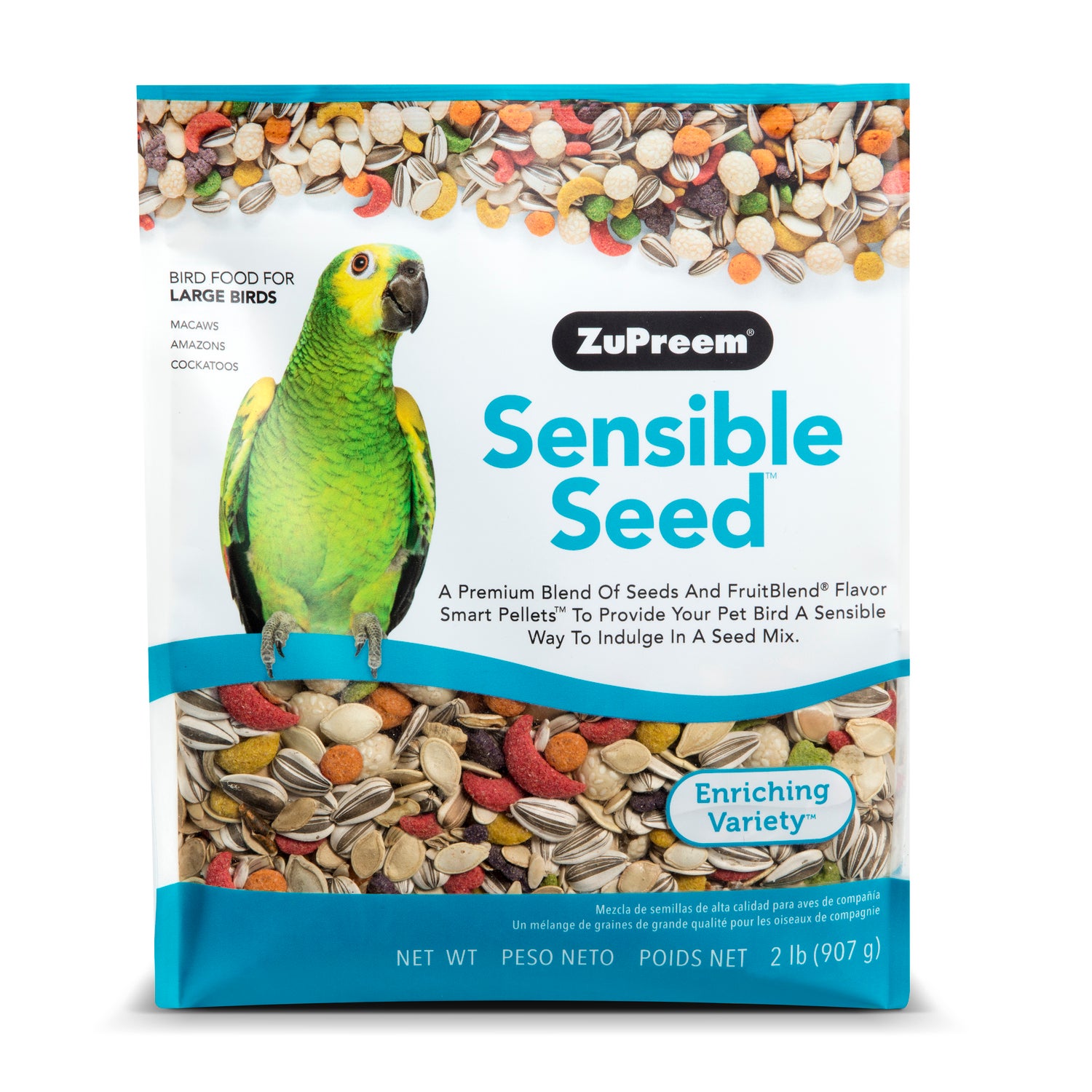 Zupreem Sensible Seed For Large Birds Bird Food