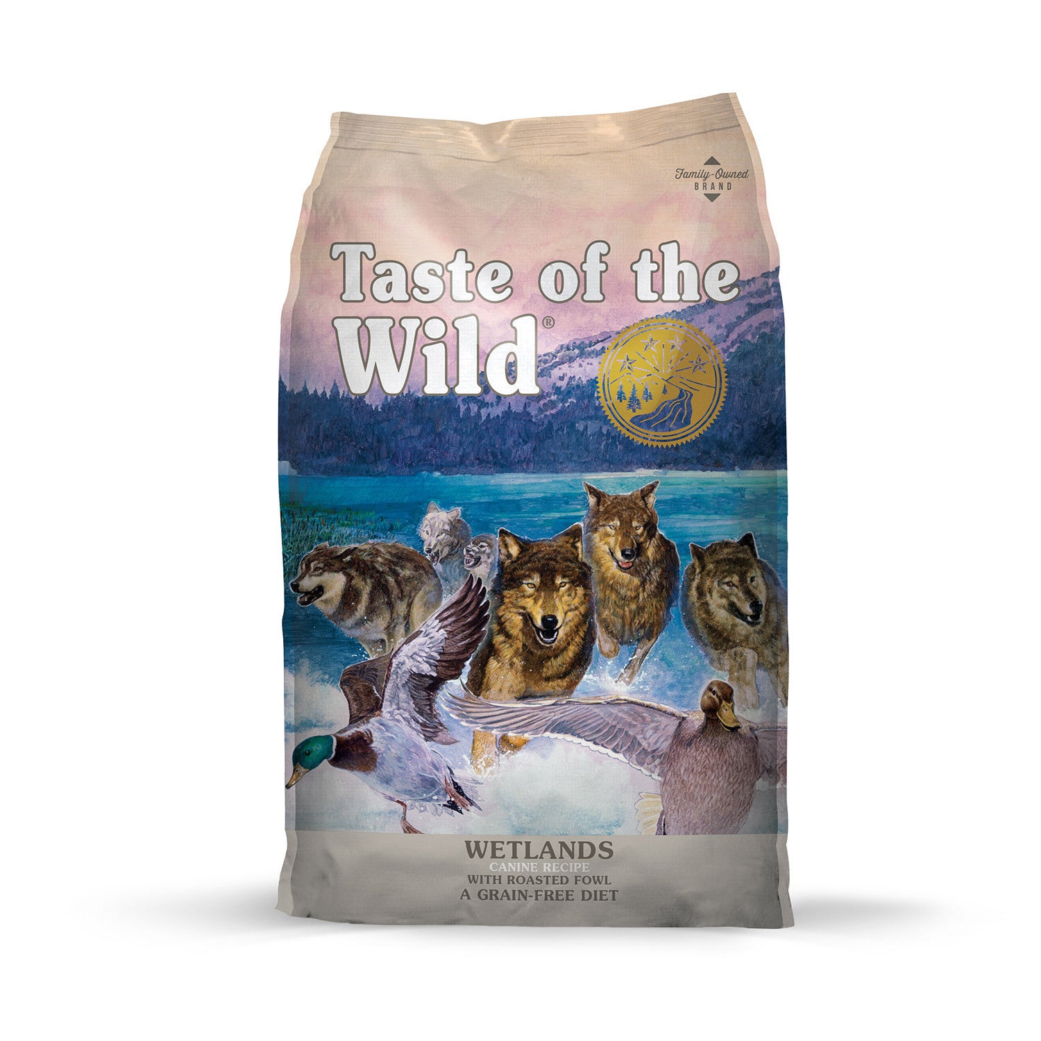 Taste Of The Wild Wetlands Canine Recipe With Roasted Fowl Grain-Free Dry Dog Food, 28-Lb Bag