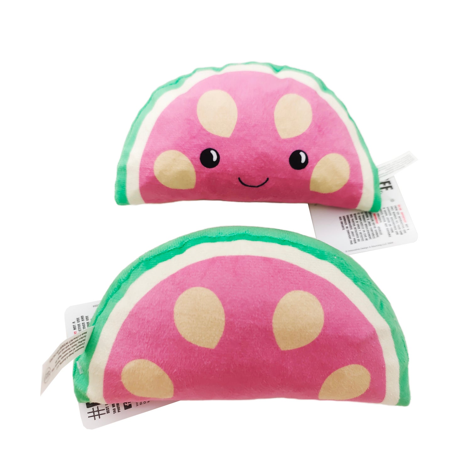 #Bff Watermelon Crinkle & Squeak Dog Toy