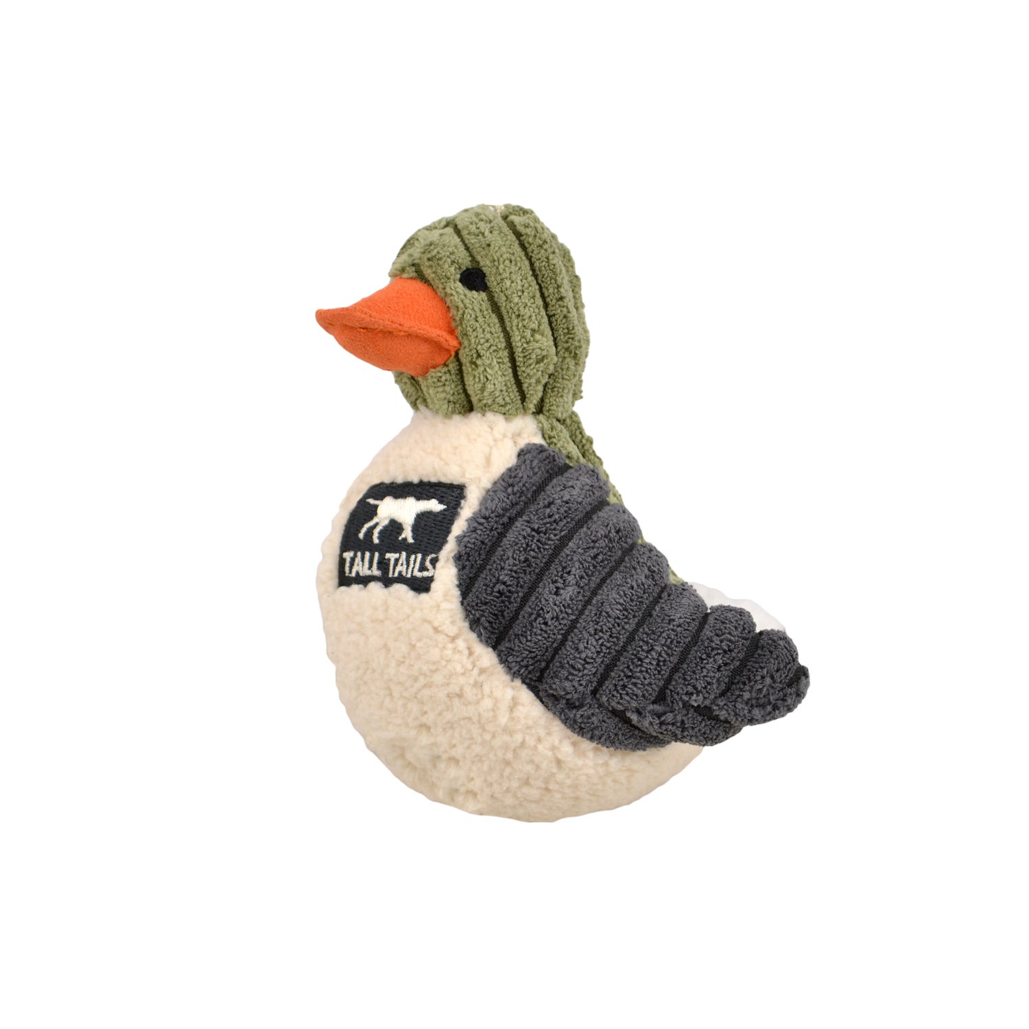 Tall Tails Duckling With Squeaker Plush Dog Toy
