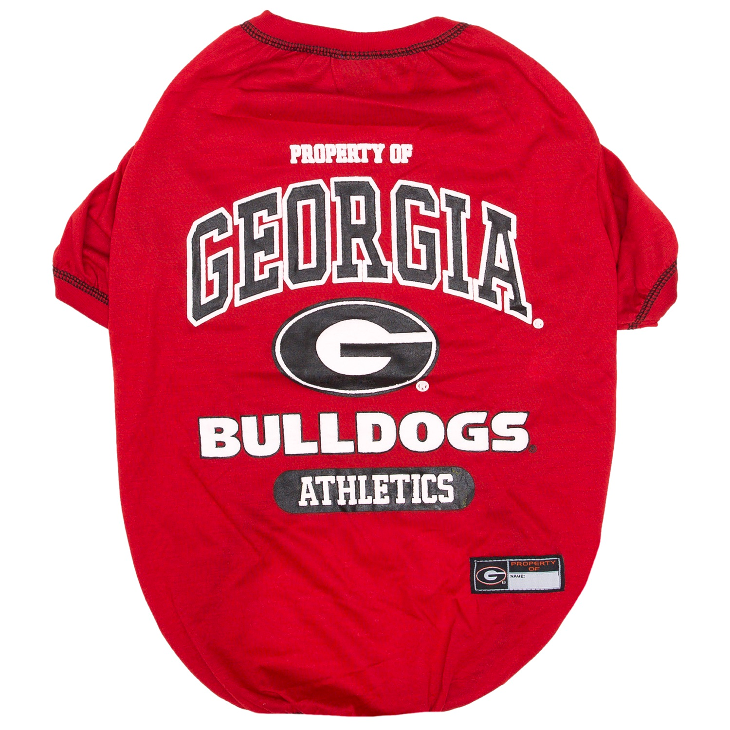 Pets First University Of Georgia Bulldogs Dog Shirt, Extra Large
