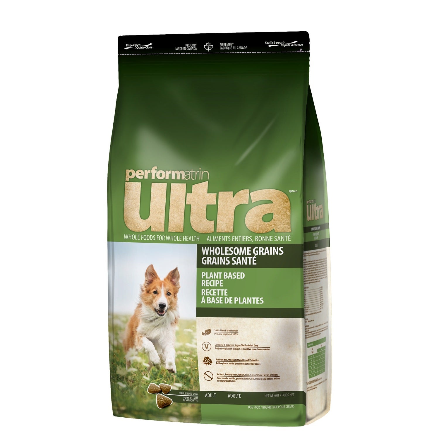 Performatrin Ultra Wholesome Grains Plant Based Recipe Adult Dog Food, 22-Lb