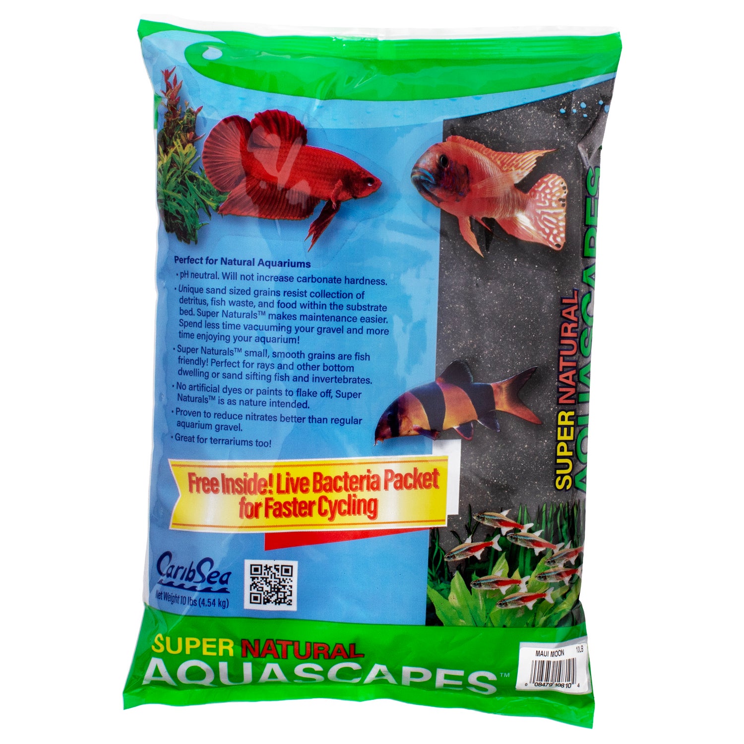 Carib Sea Fish Super Natural Aquascapes Maui Moon, 10-Lb Bag