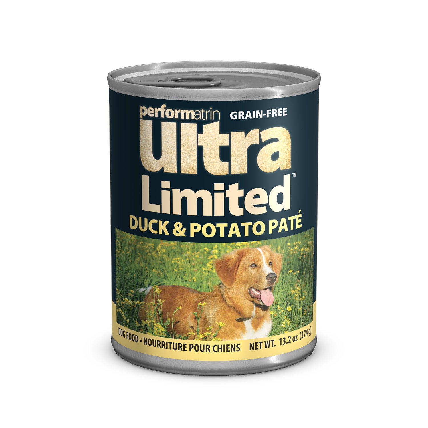 Performatrin Ultra Limited Ingredient Grain Free Duck & Potato Pate Wet Dog Food, 13.2-Oz