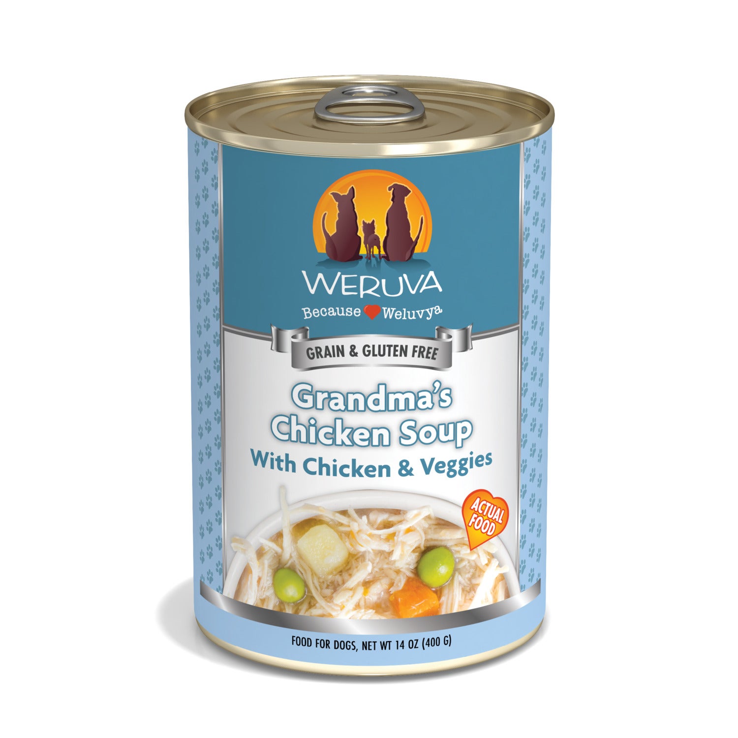Weruva Grandma's Chicken Soup With Chicken & Veggies Wet Dog Food