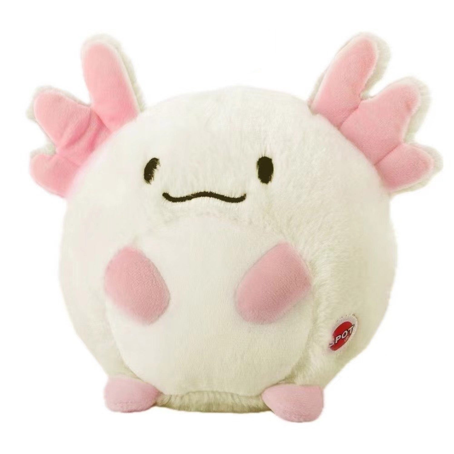 Spot Axolotl Butterball Plush Squeaky Dog Toy, 7 - Assorted