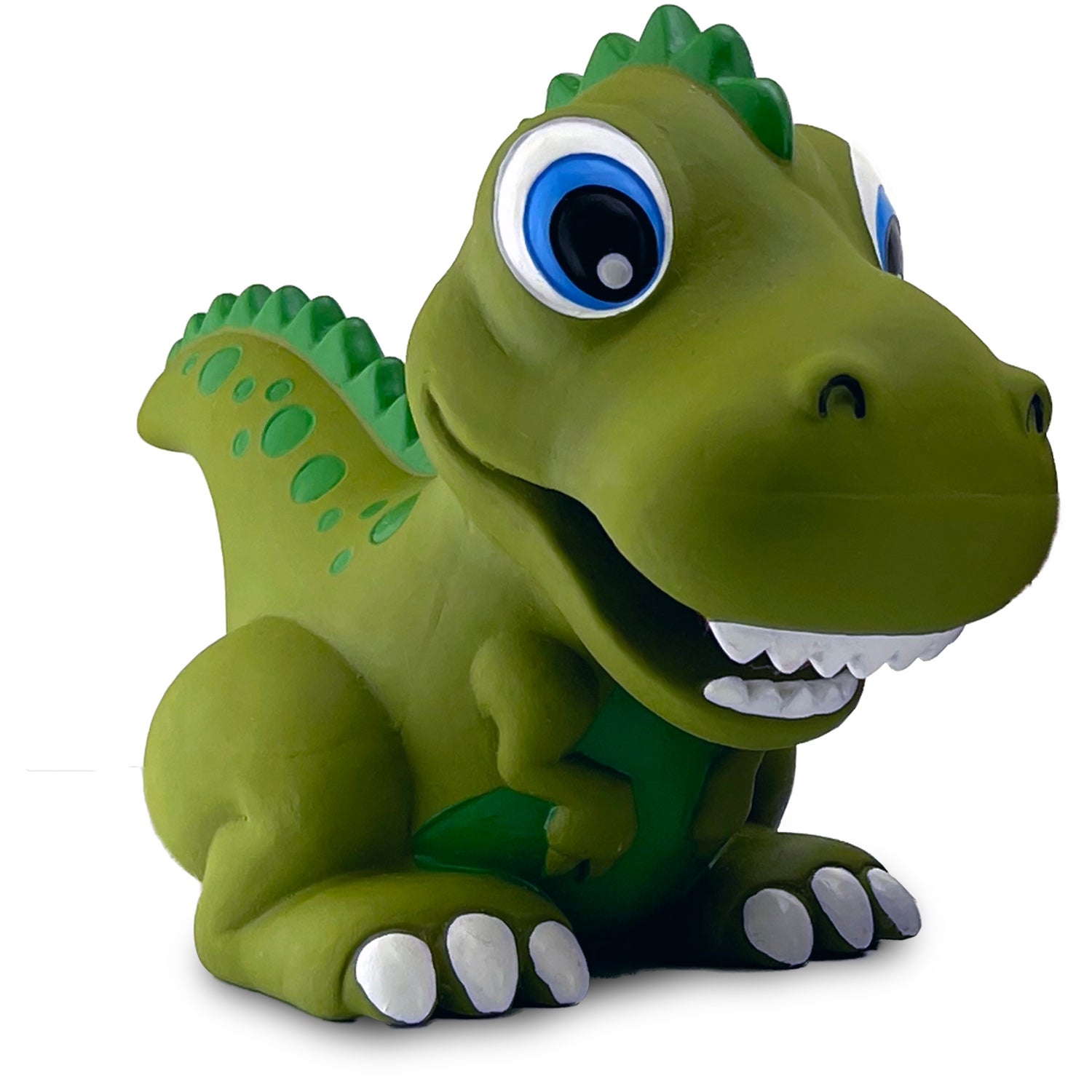 Petsport Naturflex T-Rex Tiny Tots Squeaky Dog Toy, 4