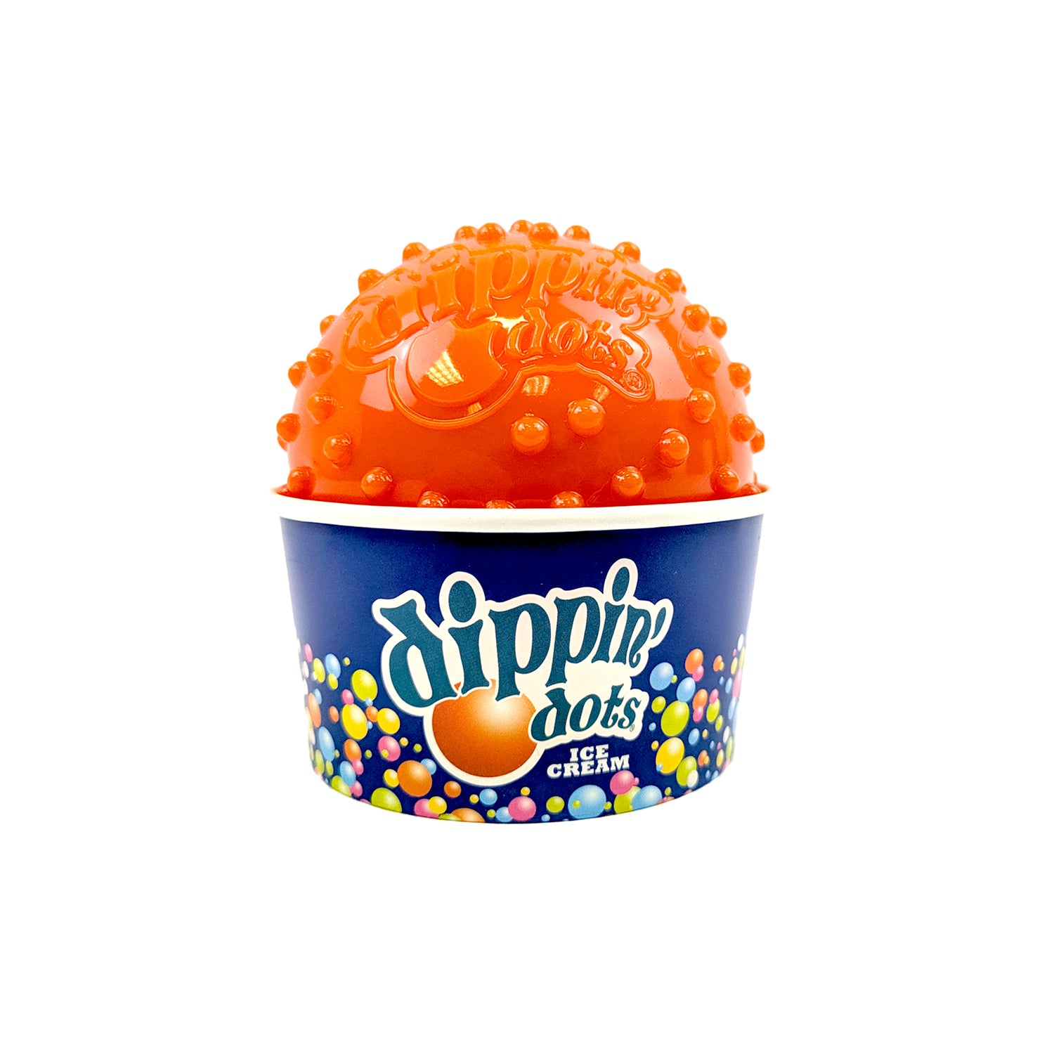 Dippin’ Dots Chill And Chew Cooling Textured Ball Dog Toy