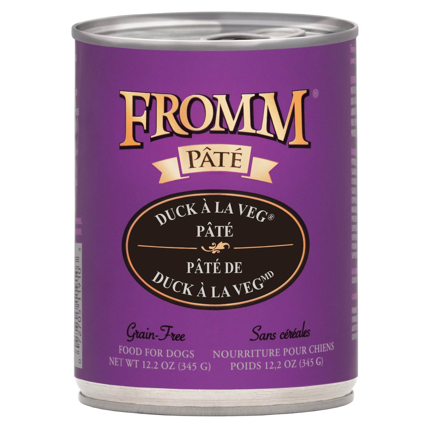 Fromm Pâté Duck À La Veg® Pâté Food For Dogs 12.2 Oz
