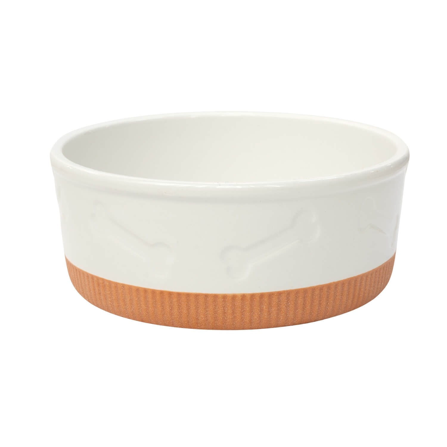 Gap White Bone Dog Bowl