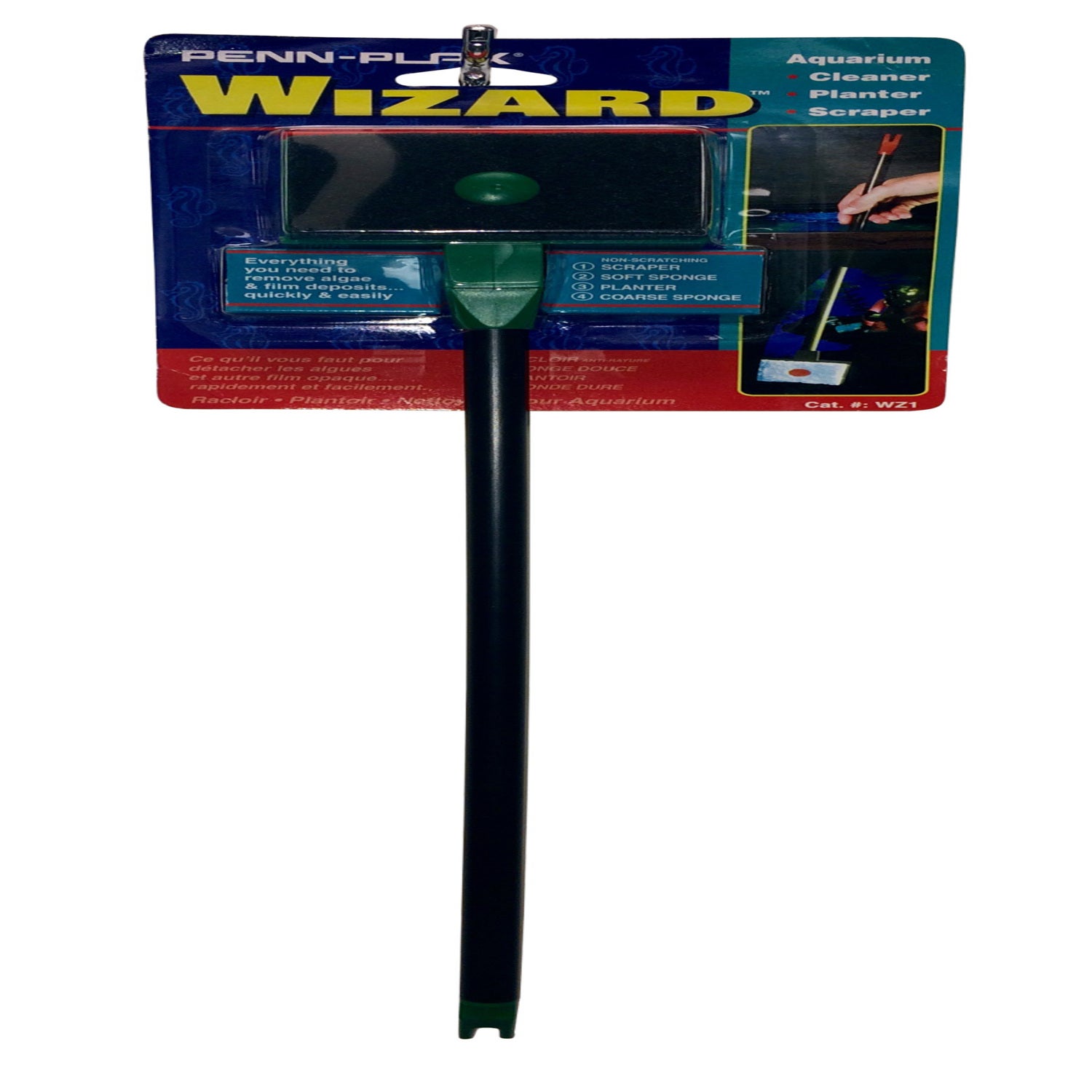 Penn-Plax Wizard Aquarium Scraper