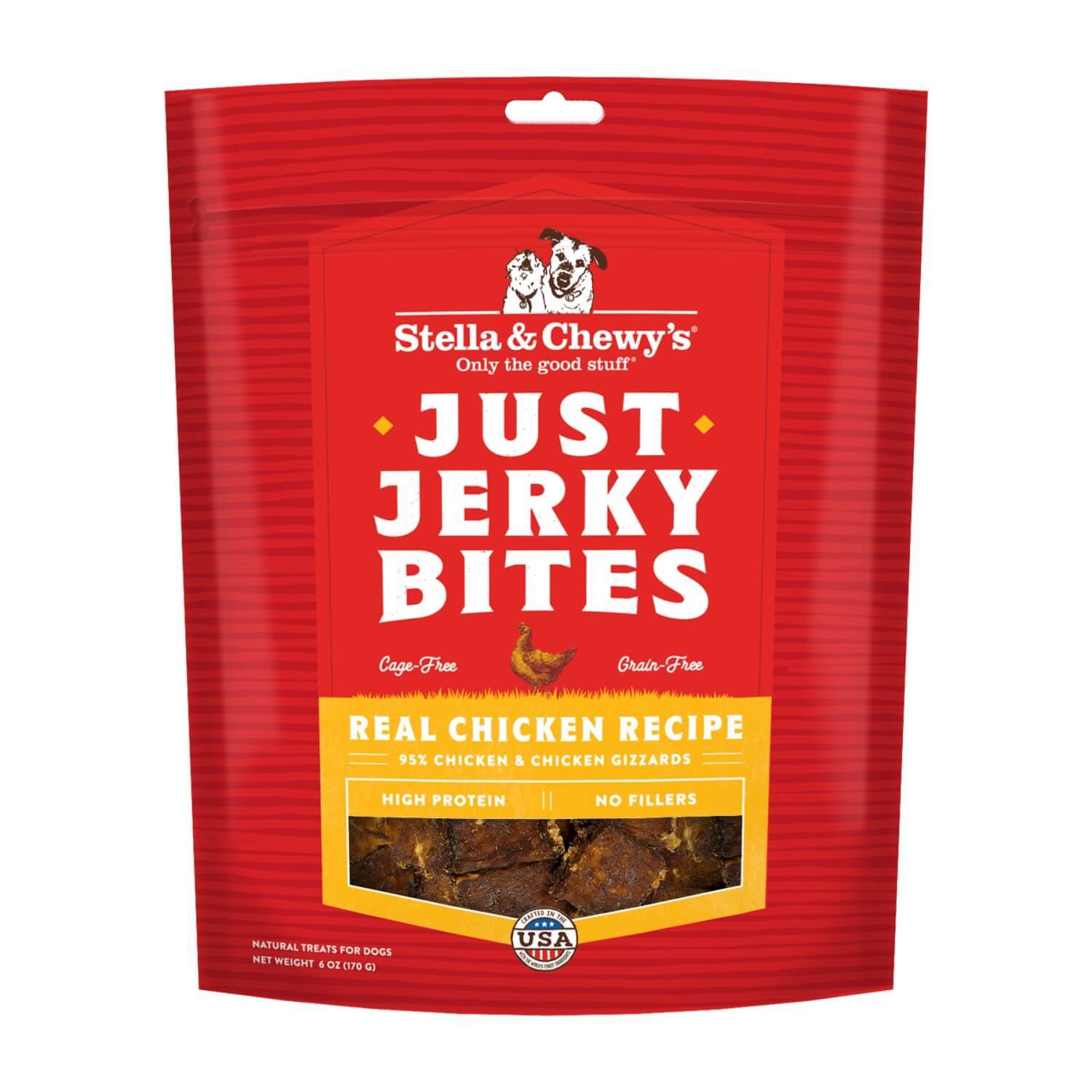 Stella & Chewy's Just Jerky Bites Chicken Dog Treats