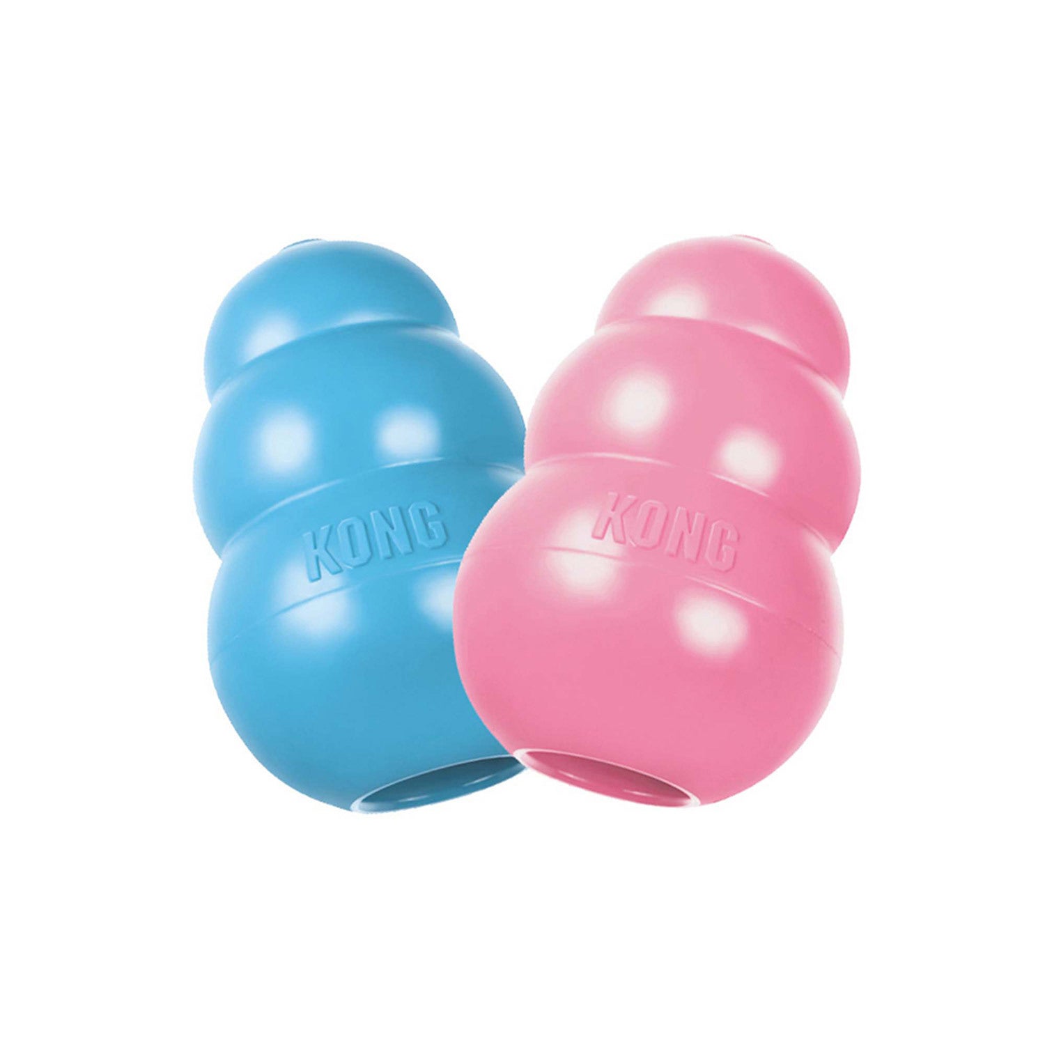 Kong Puppy Toy Natural Teething Rubber Dog Toy